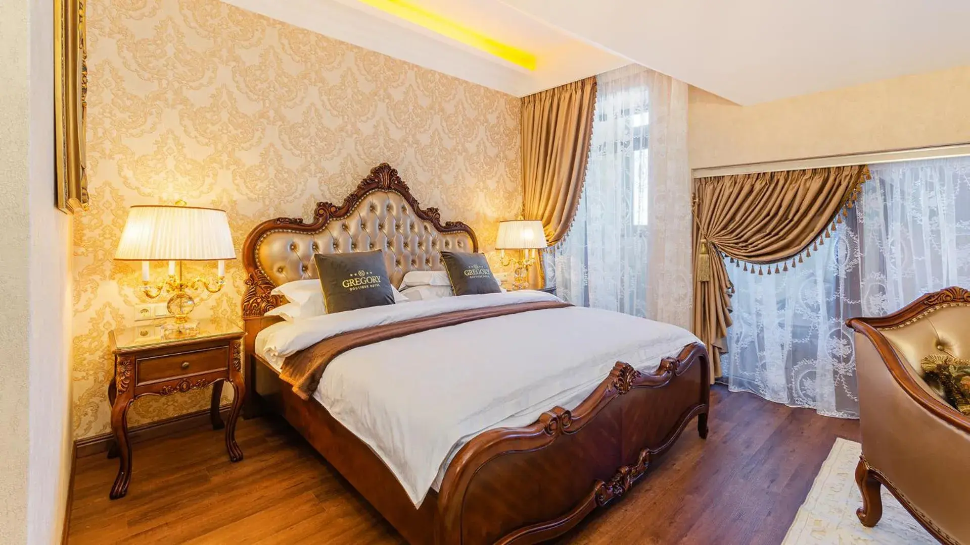 Deluxe King Room in GREGORY Boutique Hotel Chisinau Deluxe King Room in GREGORY Boutique Hotel Chisinau