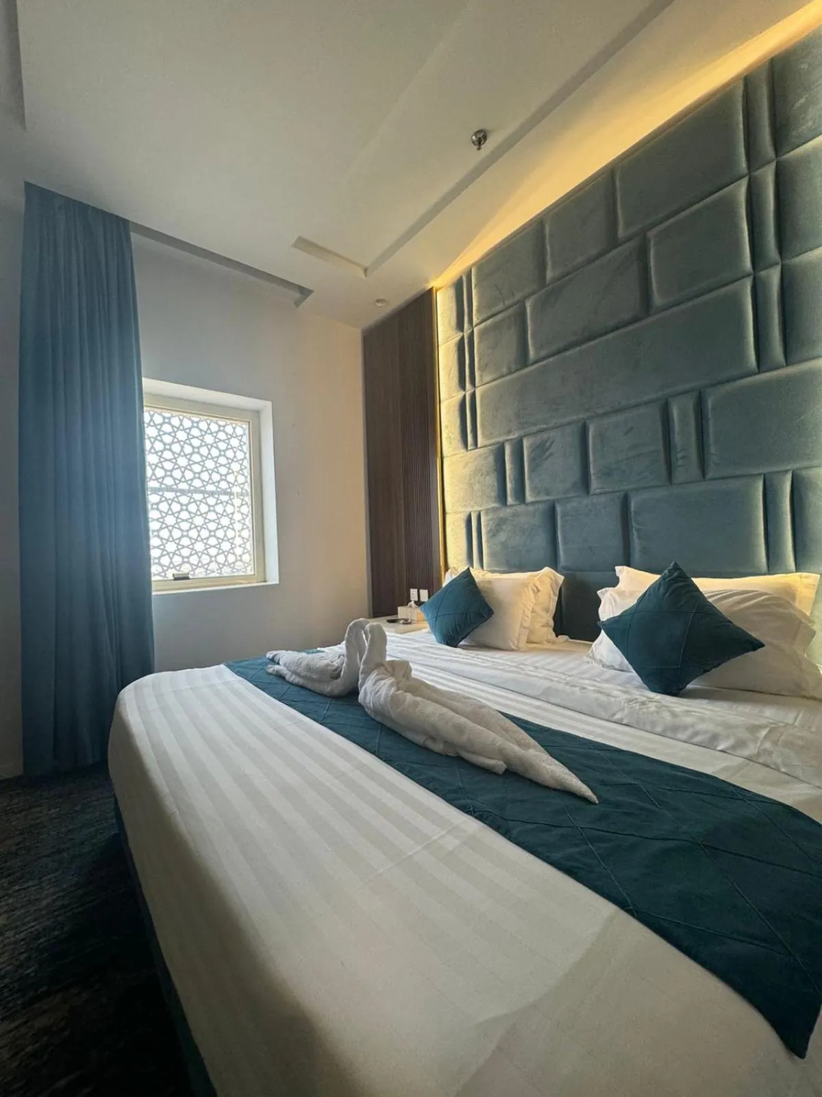 Bed in شقق ارين المطار