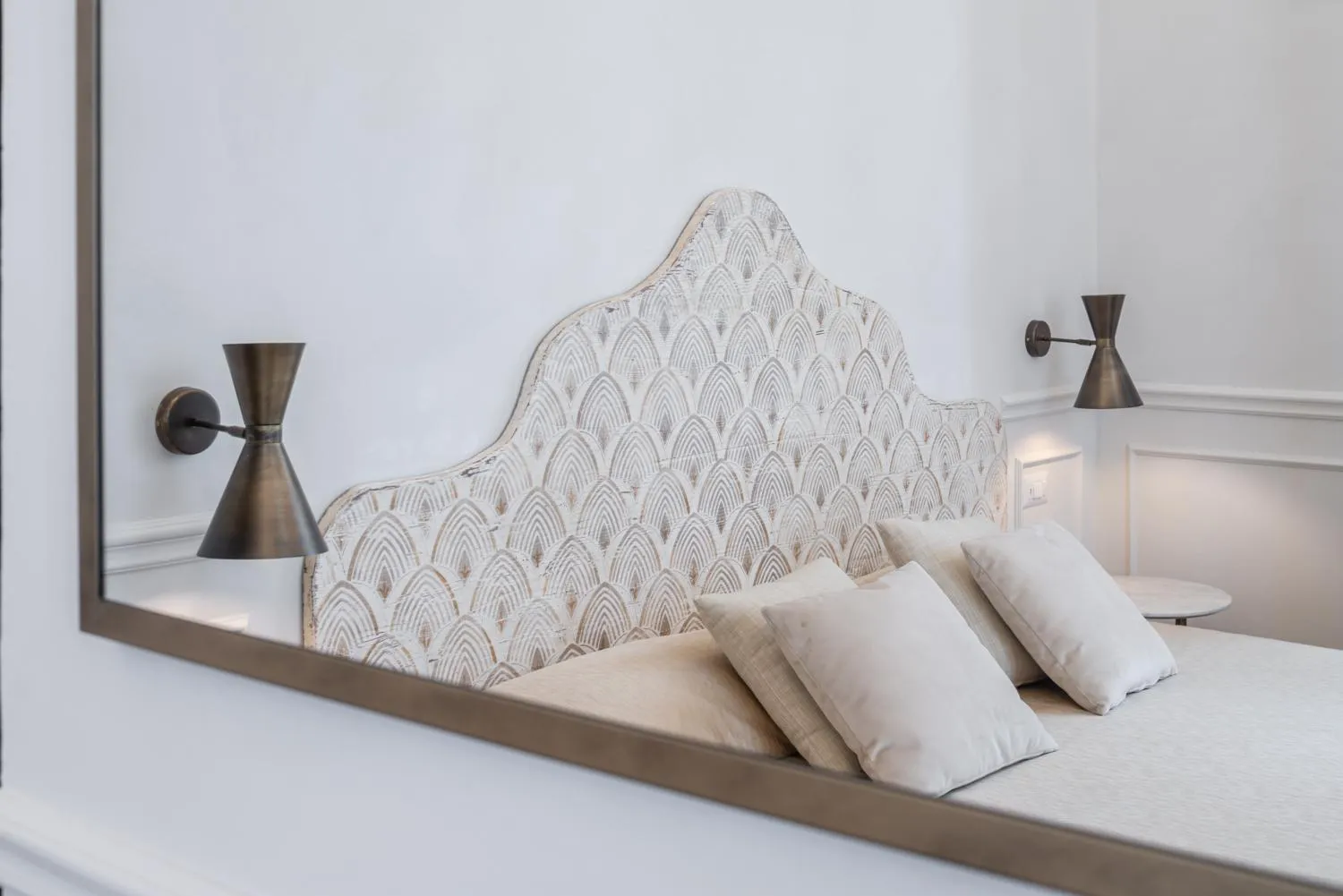 furniture, Bed in Albergo Chiusarelli