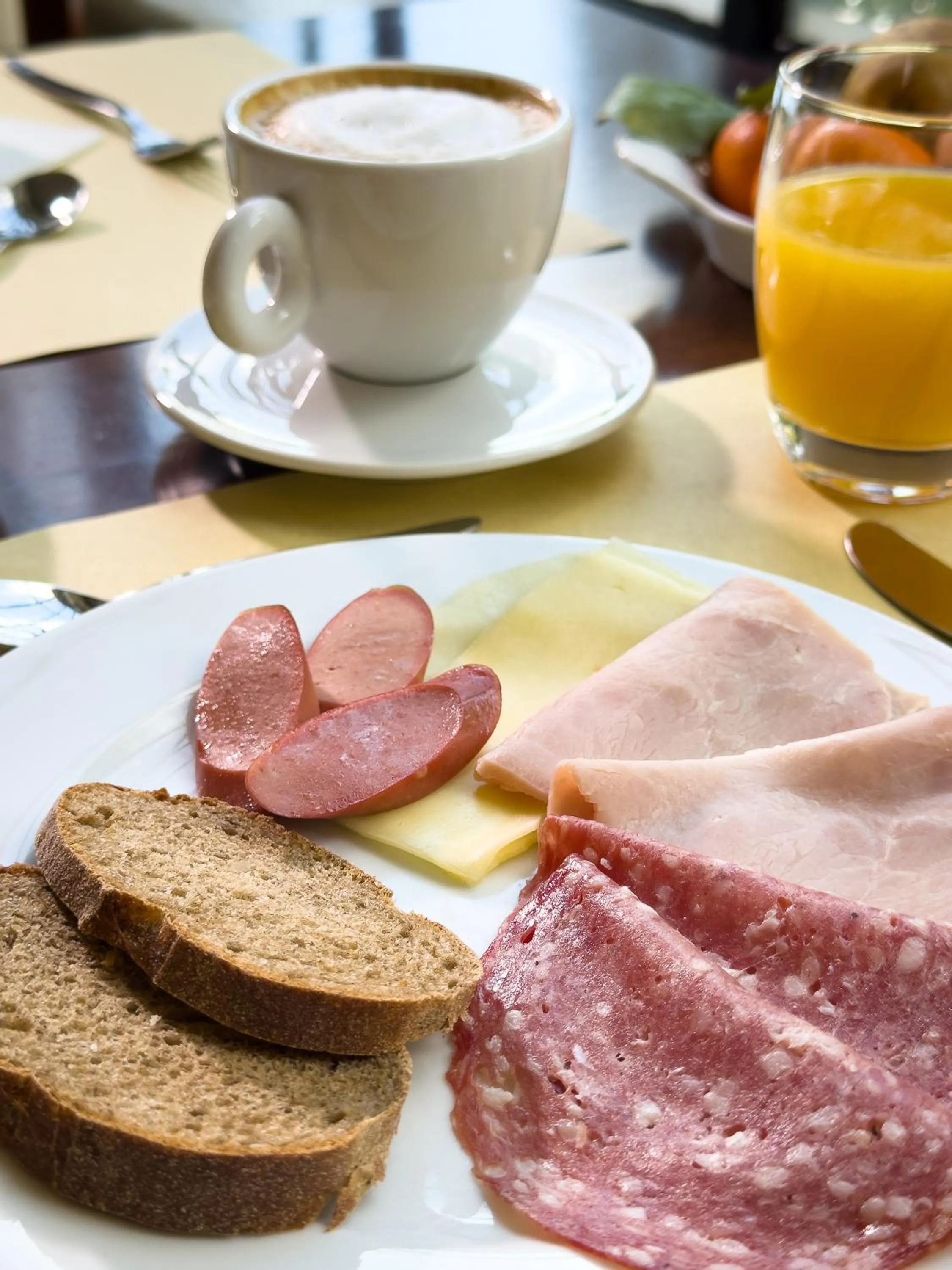 Food and drinks in Albergo Chiusarelli