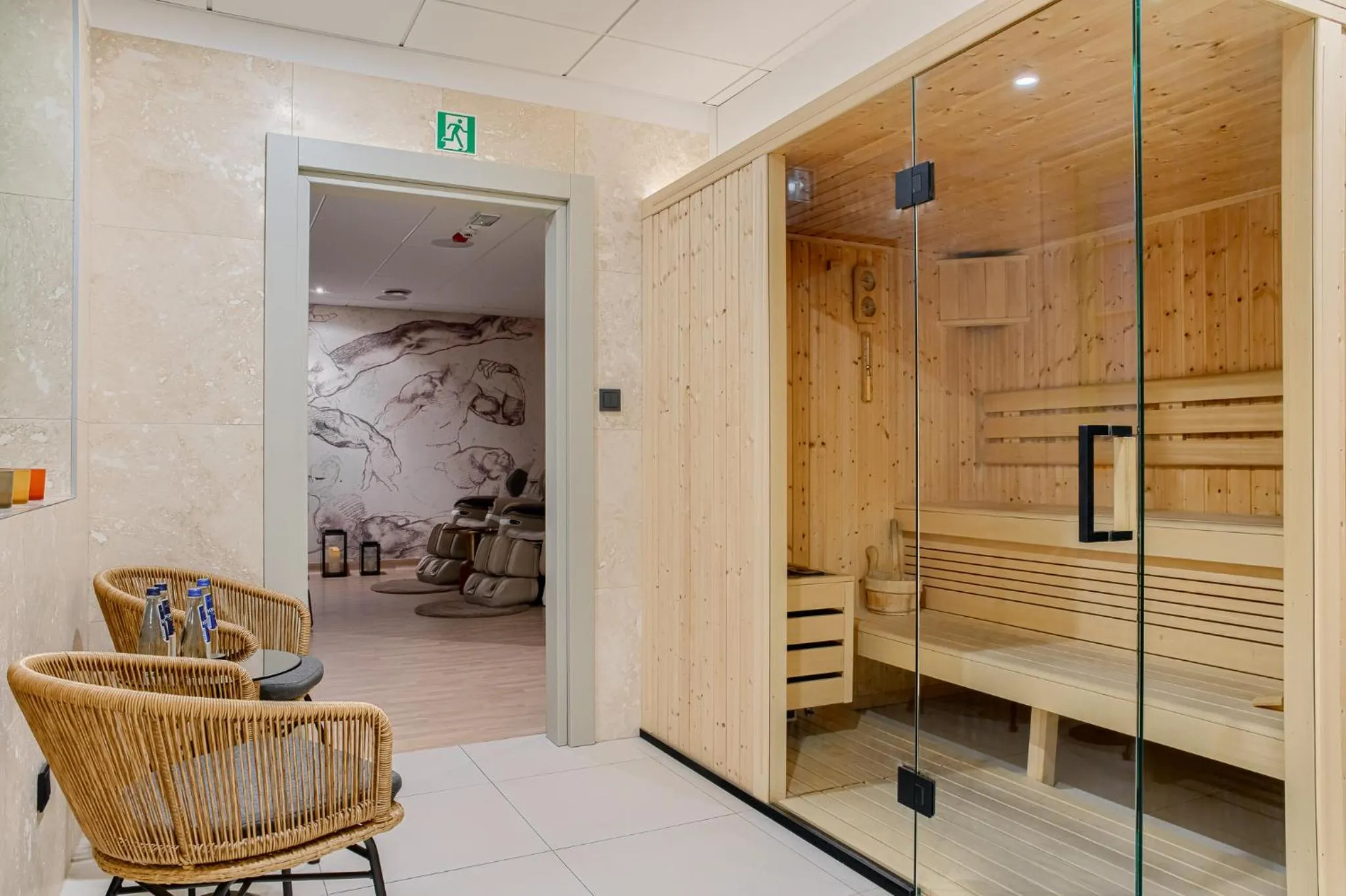 Sauna in Hotel ETER