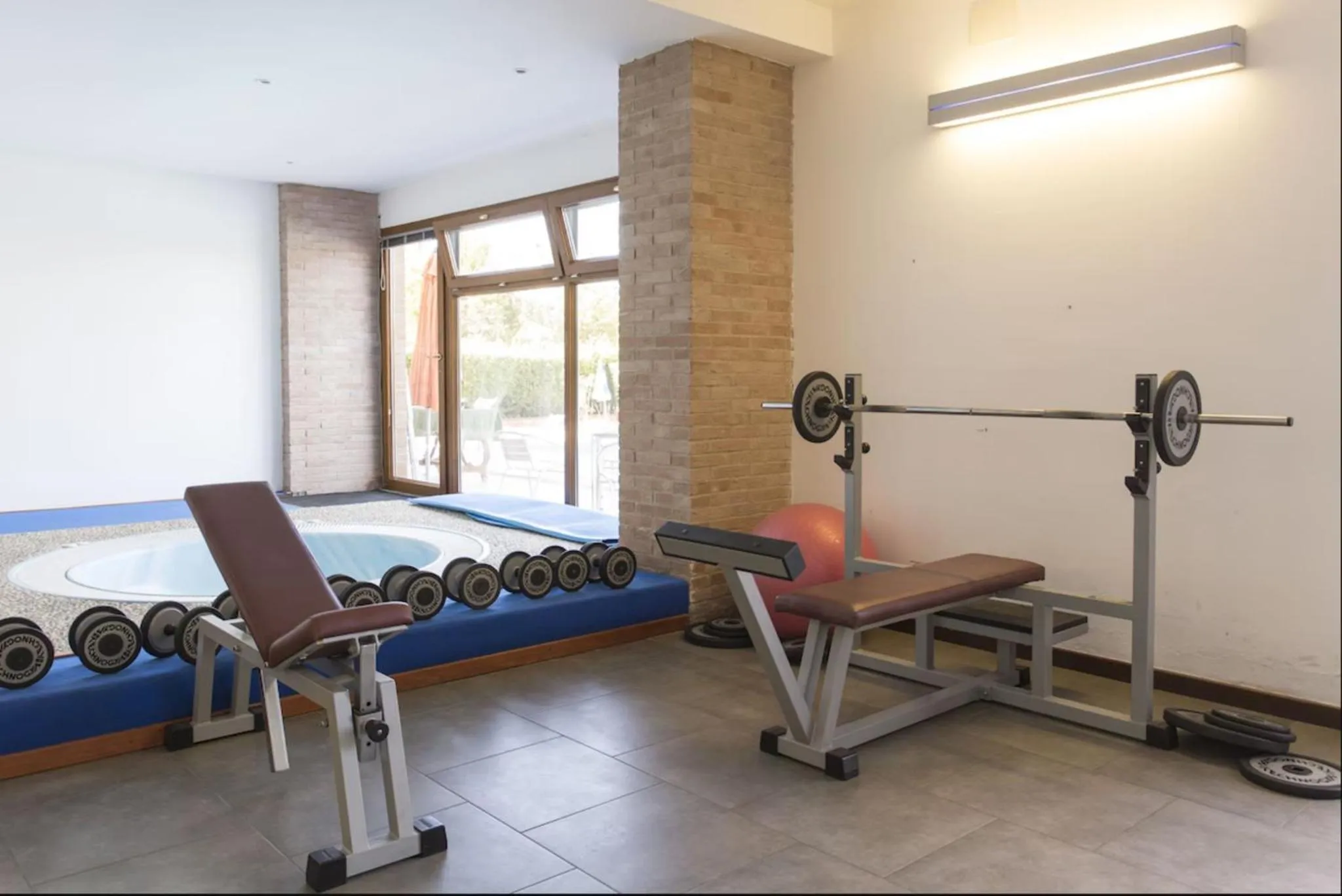 Fitness centre/facilities in Hotel Il Giardino