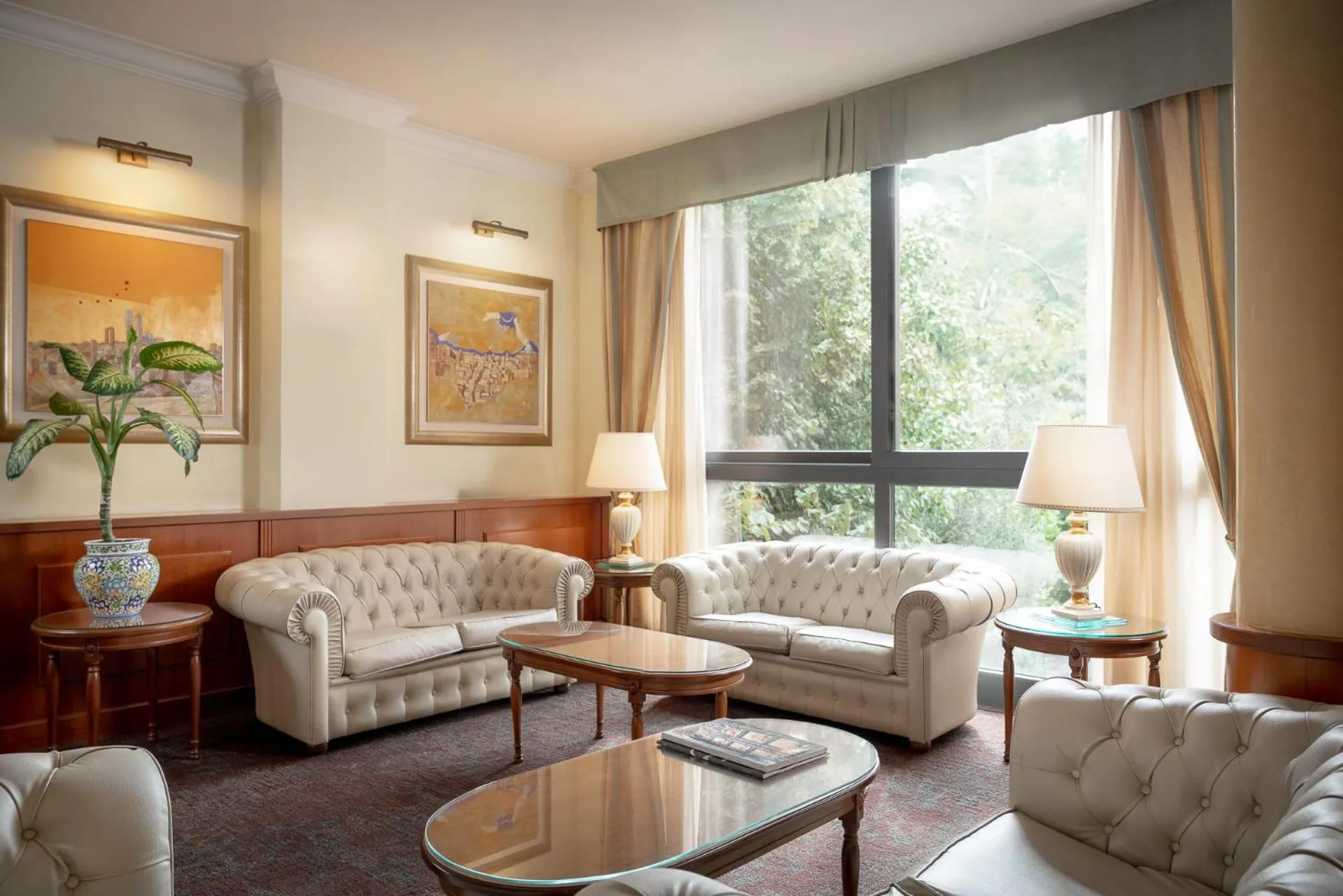 Lobby or reception in Hotel Athena