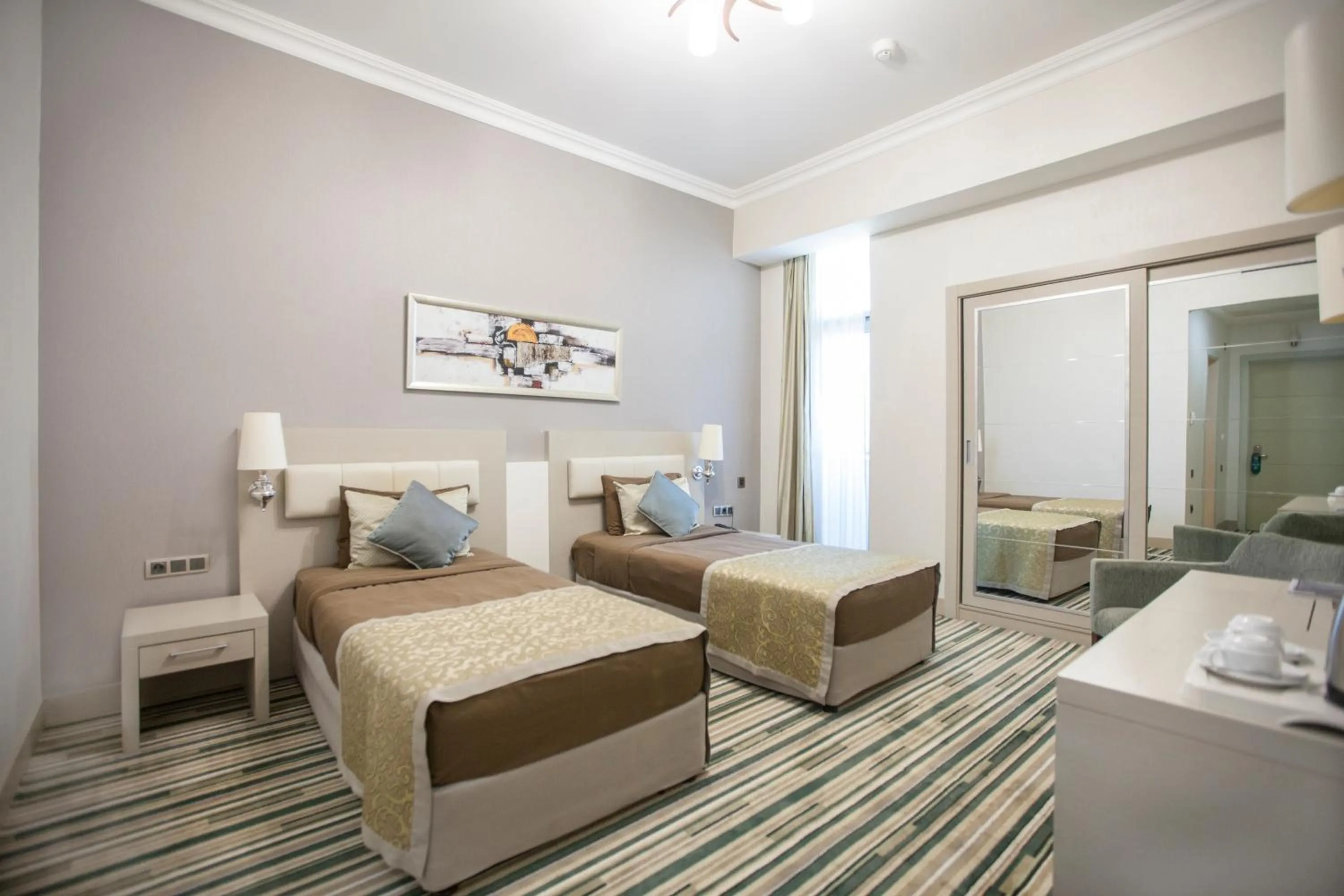 Bed in Gashalti Health Hotel Naftalan