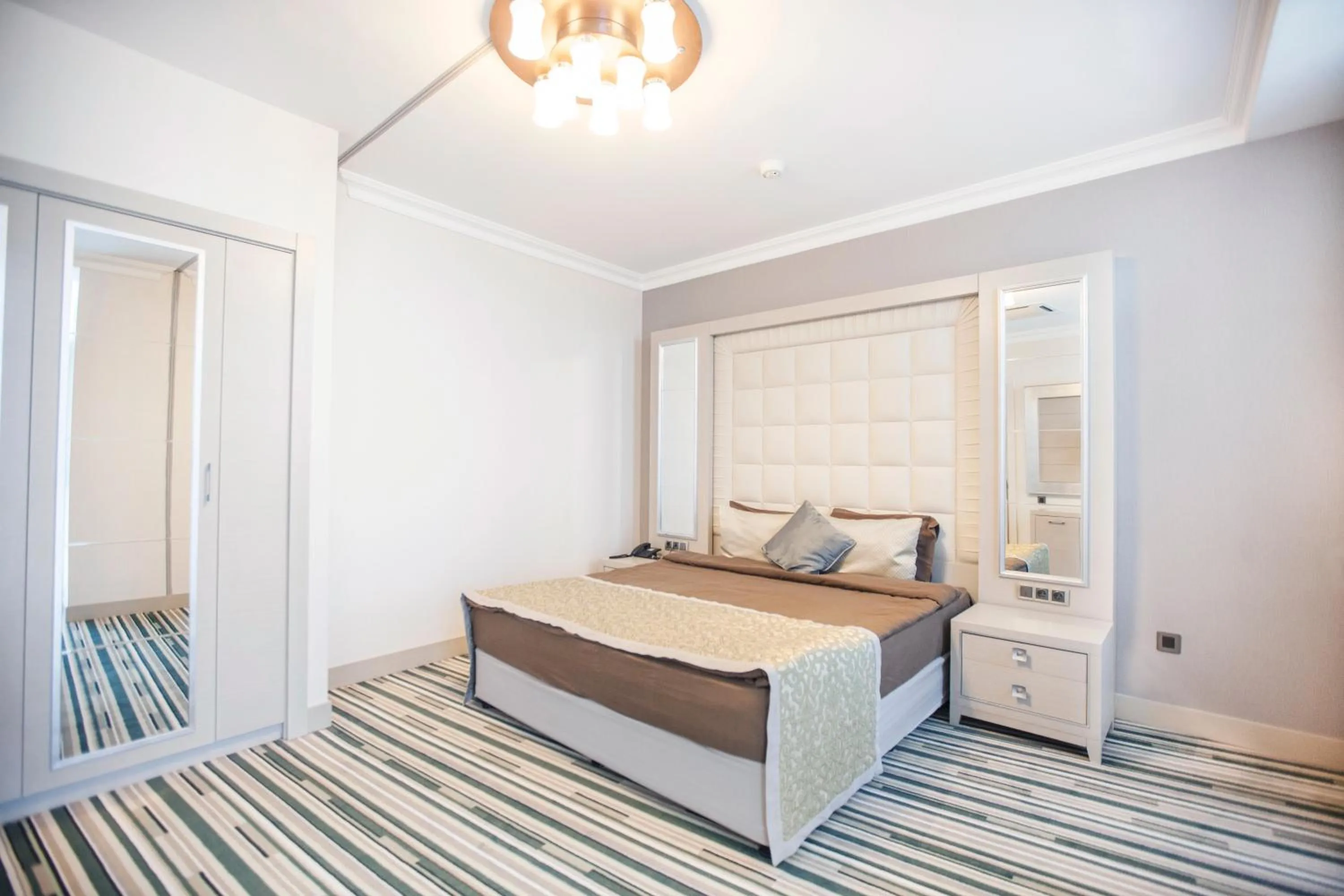 Bed in Gashalti Health Hotel Naftalan