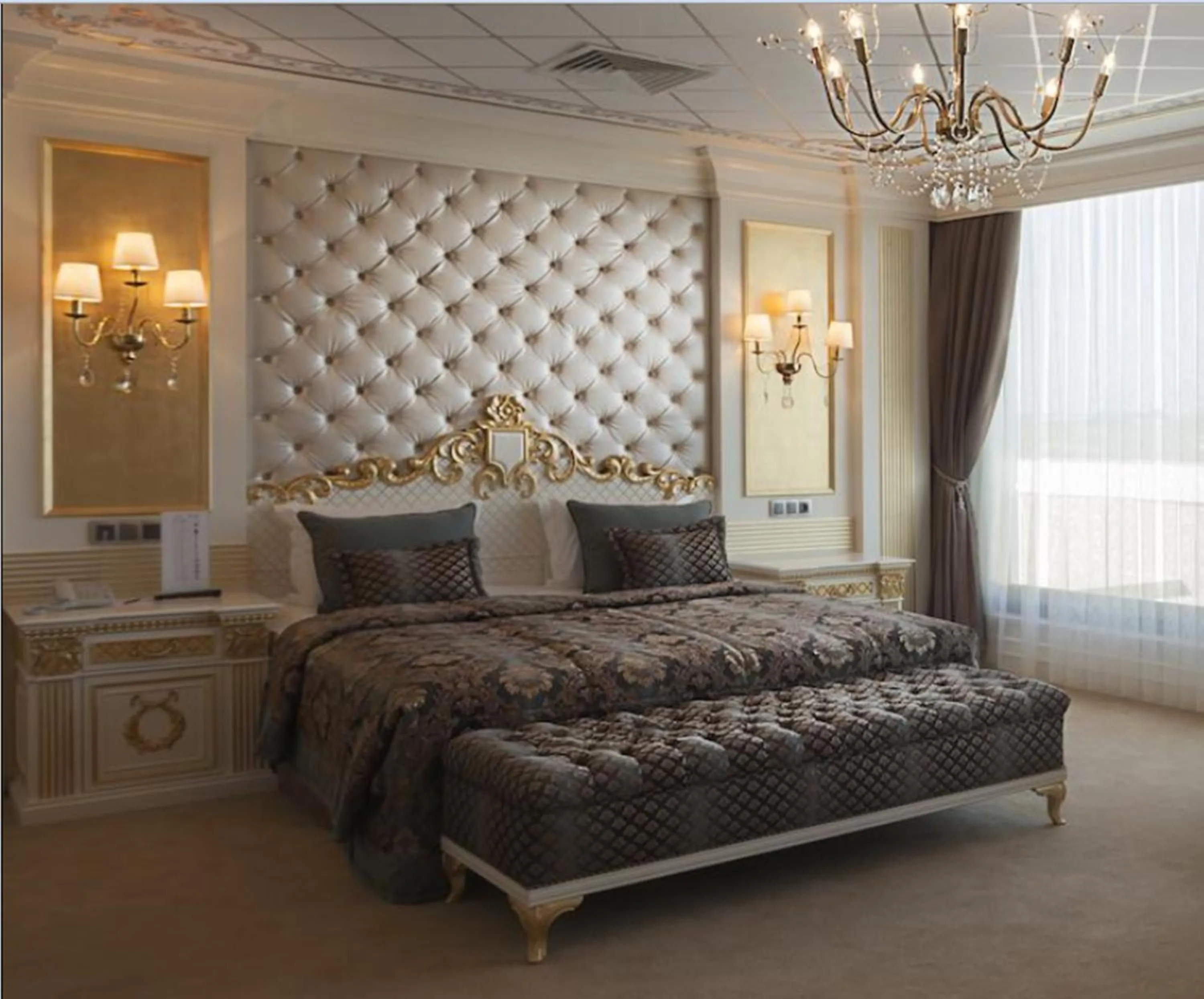 Photo of the whole room, Bed in Gashalti Health Hotel Naftalan