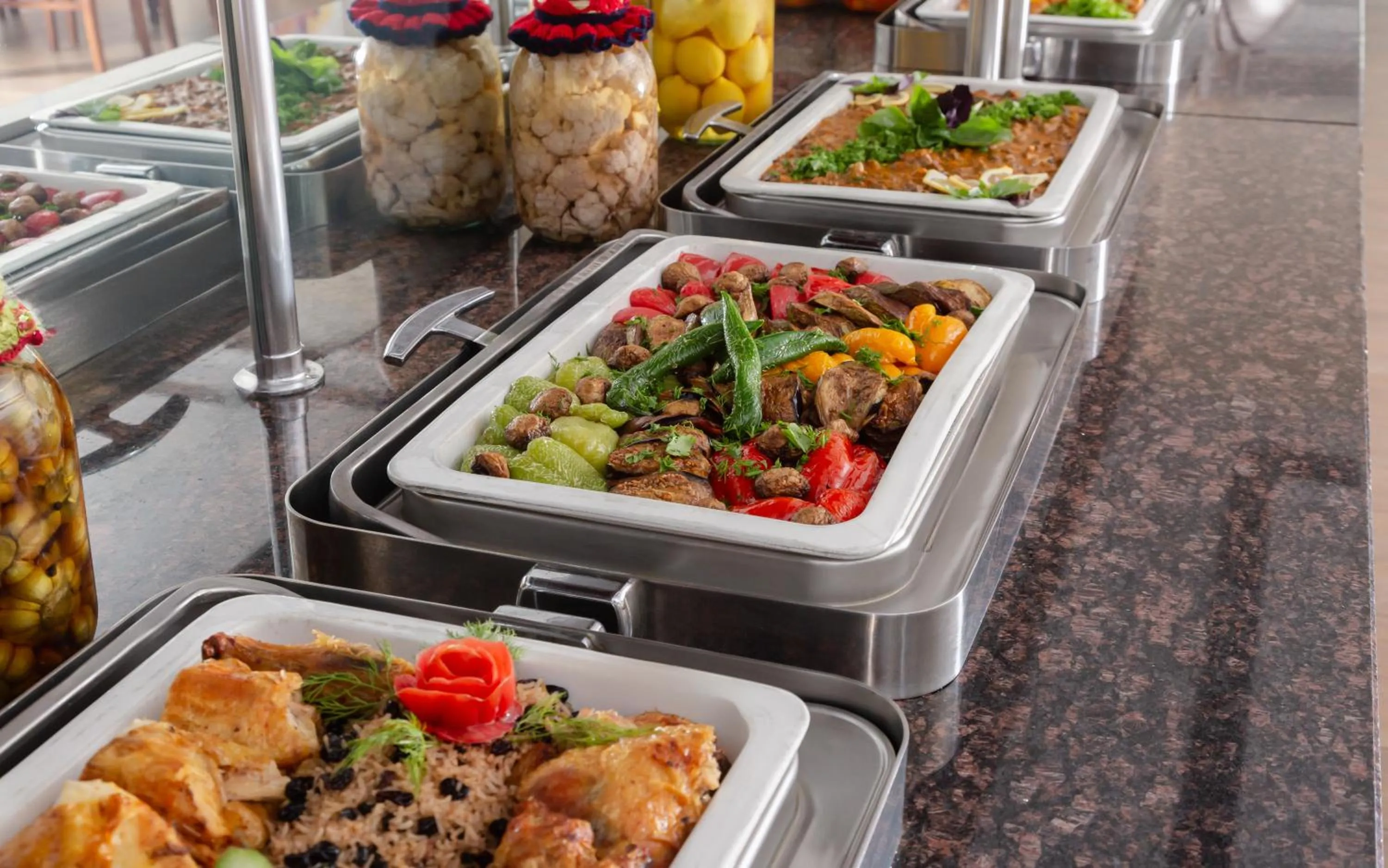 Food and drinks in Gashalti Health Hotel Naftalan