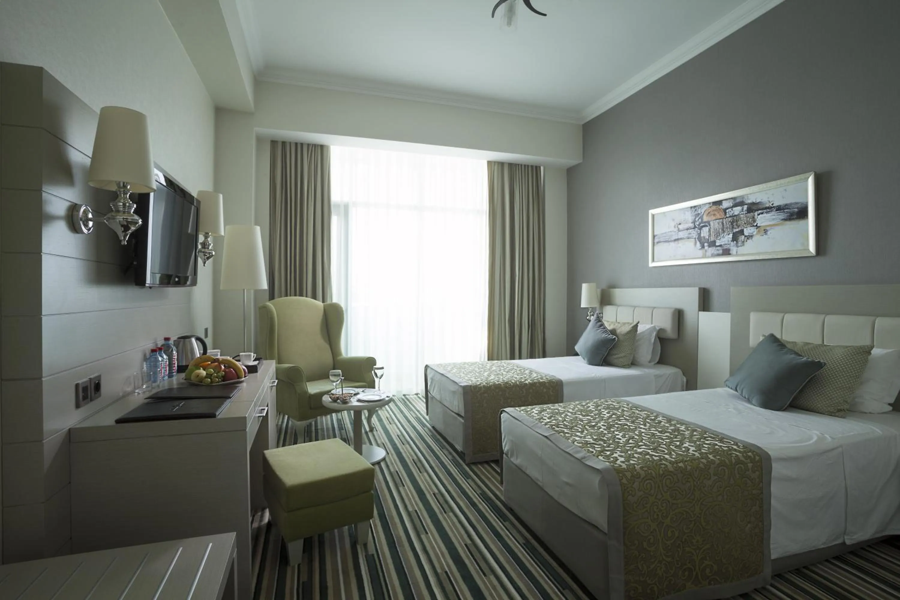 Photo of the whole room, Bed in Gashalti Health Hotel Naftalan