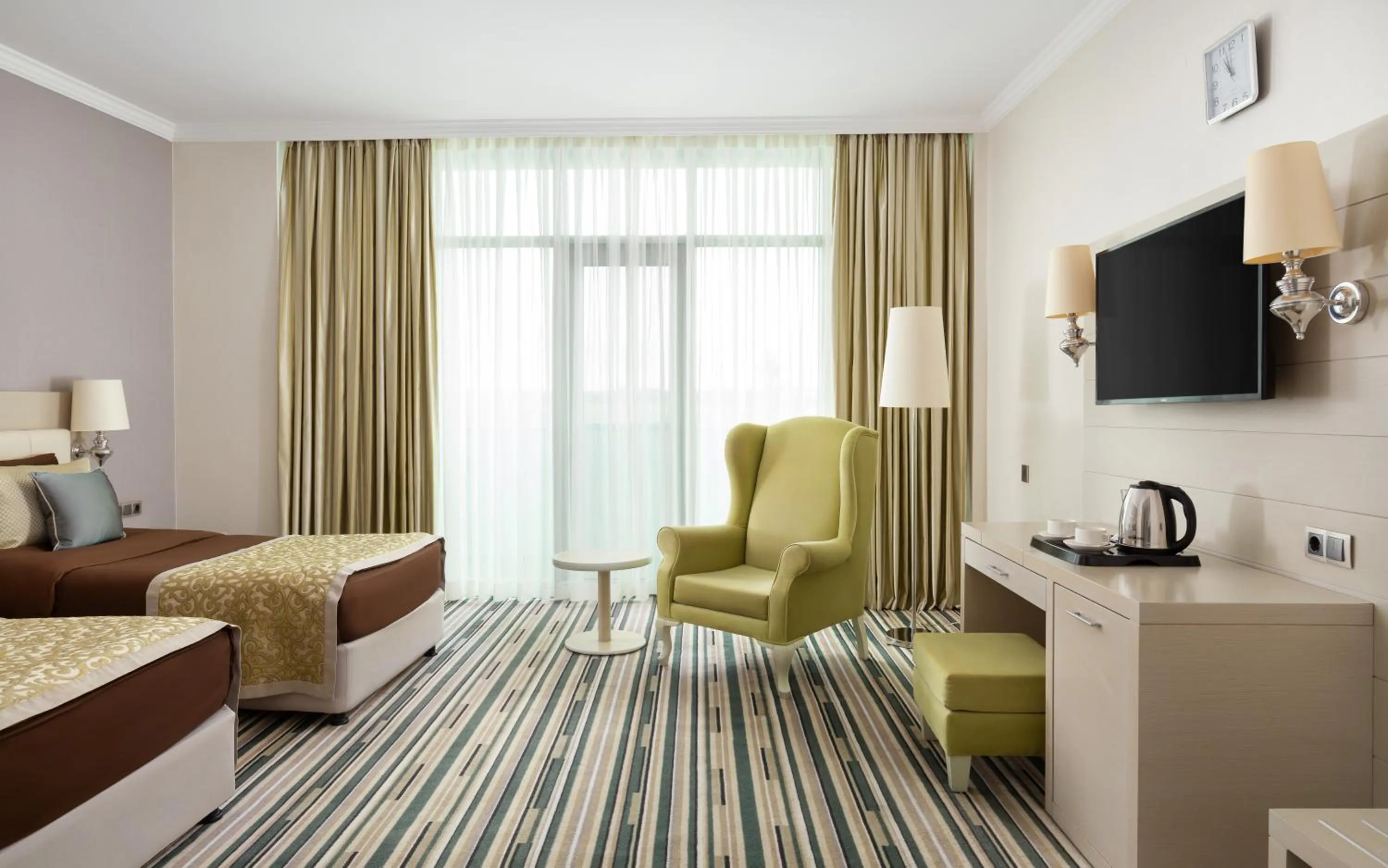 Bedroom, Bed in Gashalti Health Hotel Naftalan