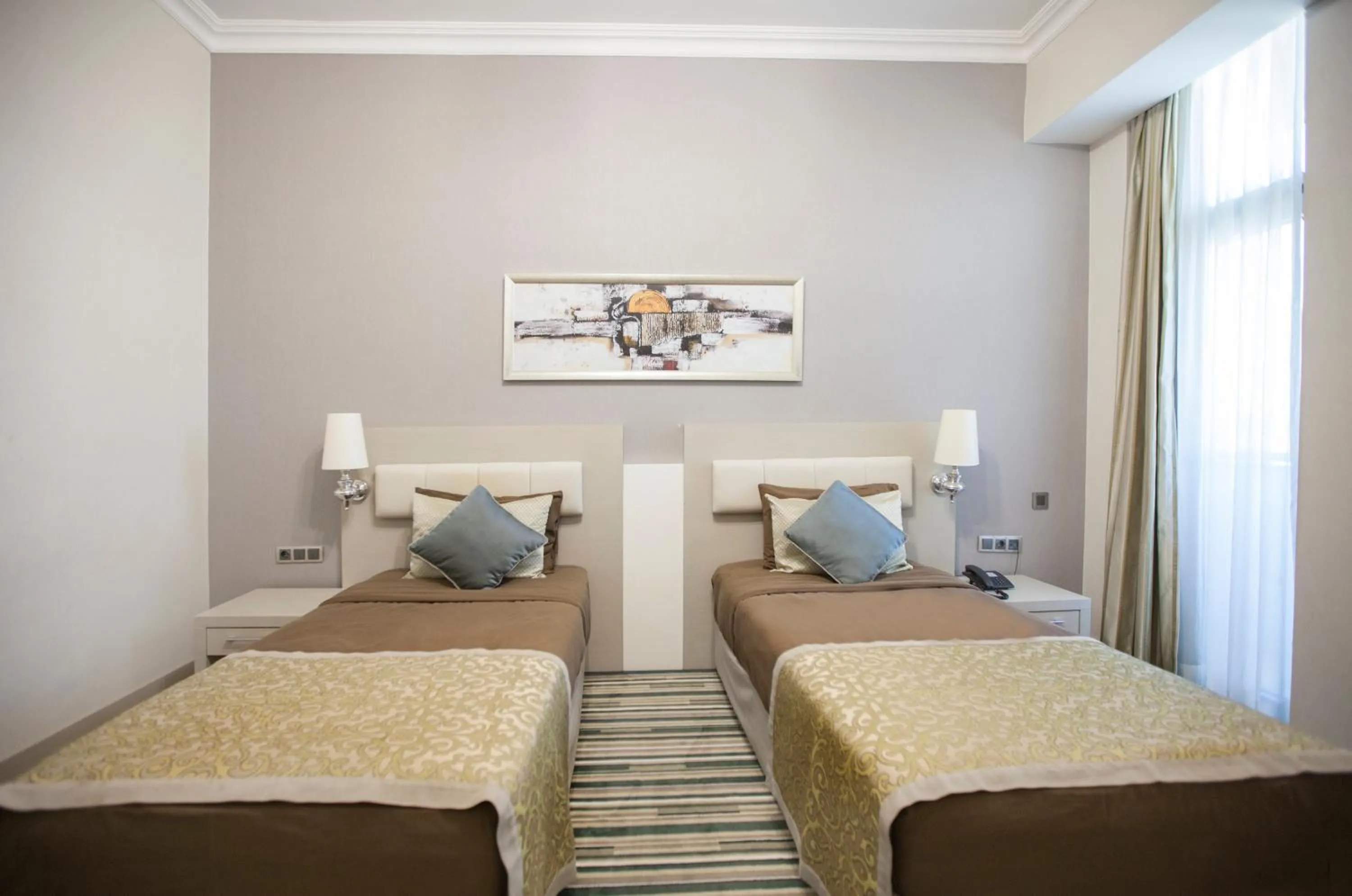 Bed in Gashalti Health Hotel Naftalan