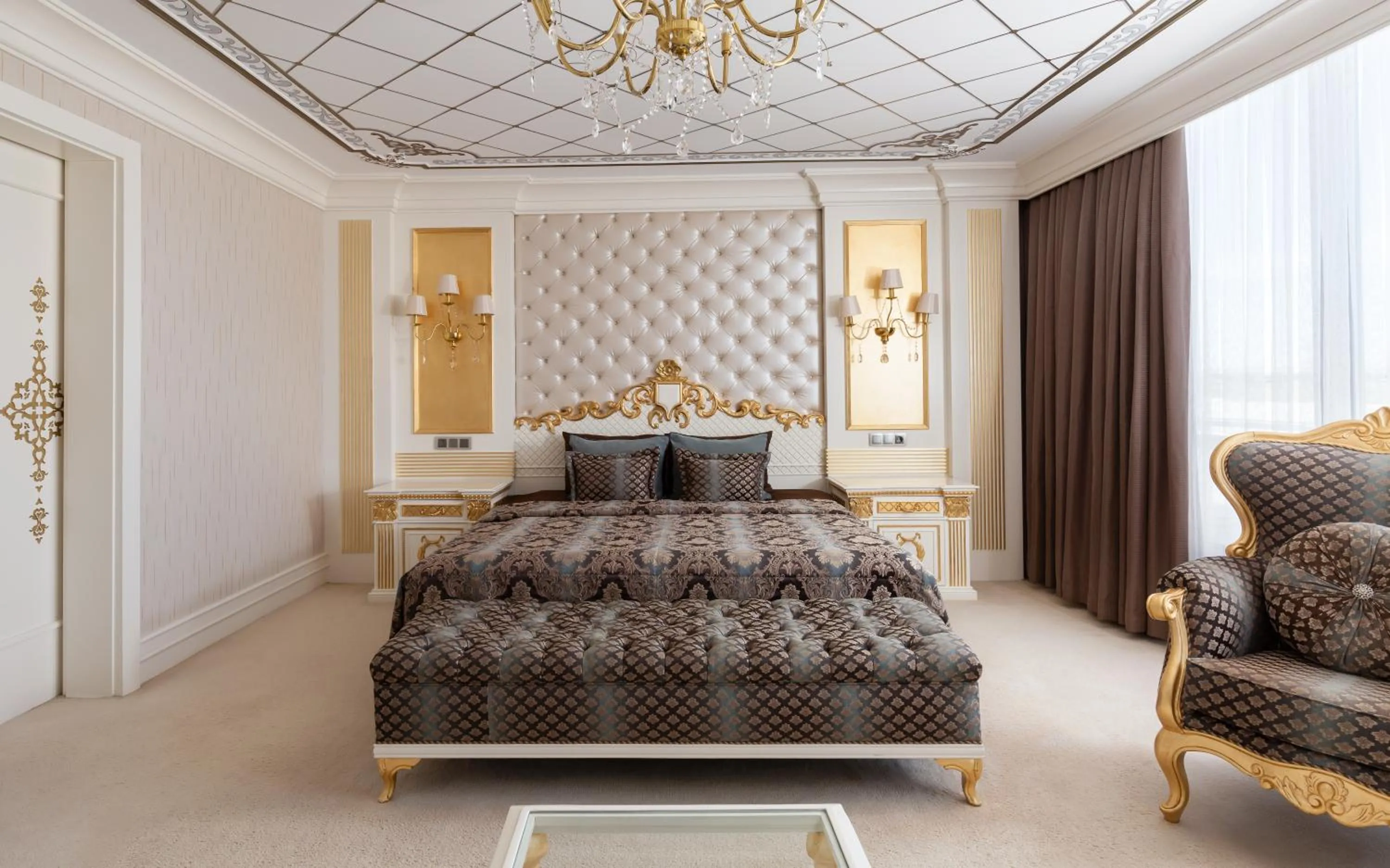 Bed in Gashalti Health Hotel Naftalan