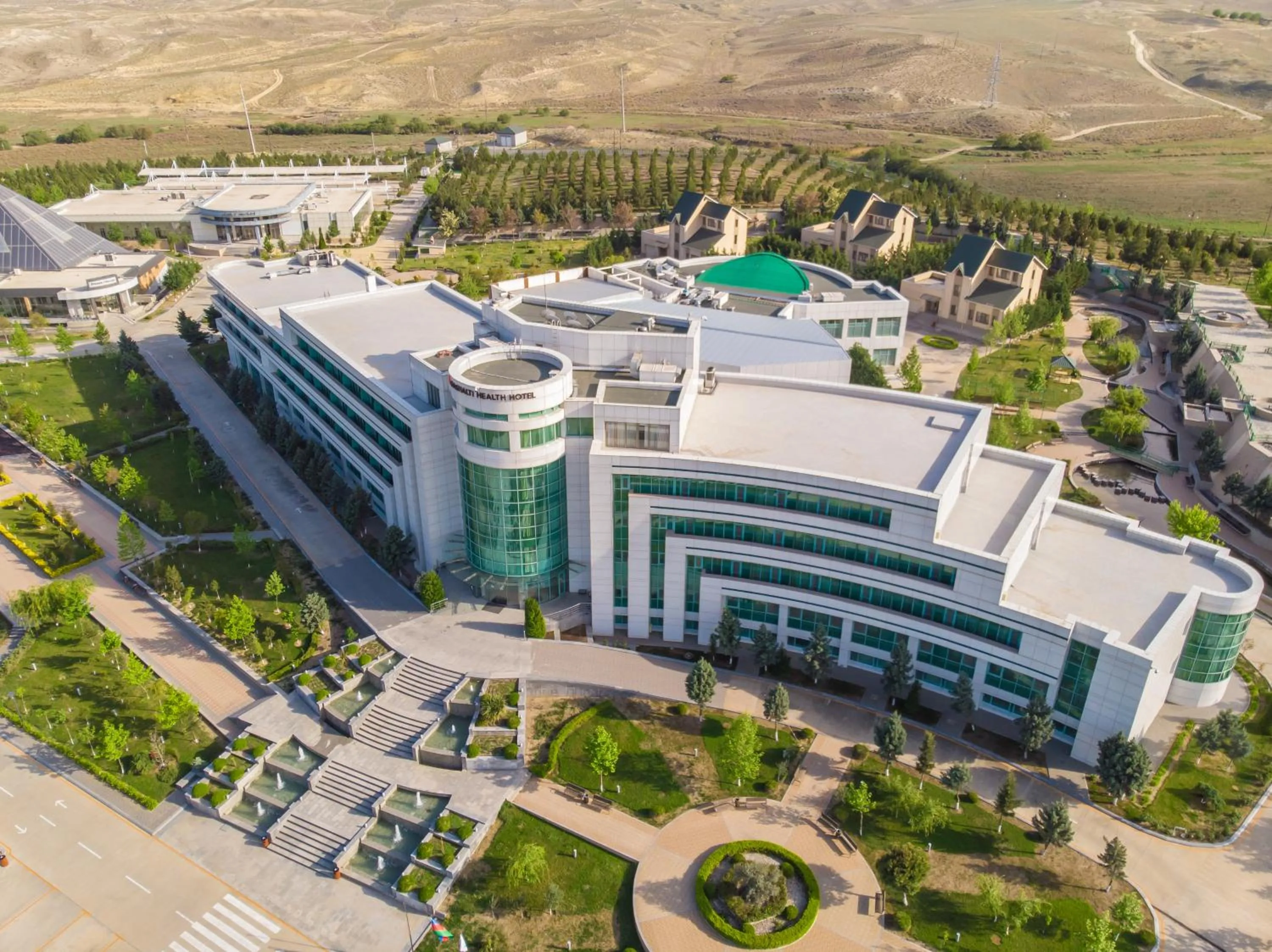 Property building in Gashalti Health Hotel Naftalan