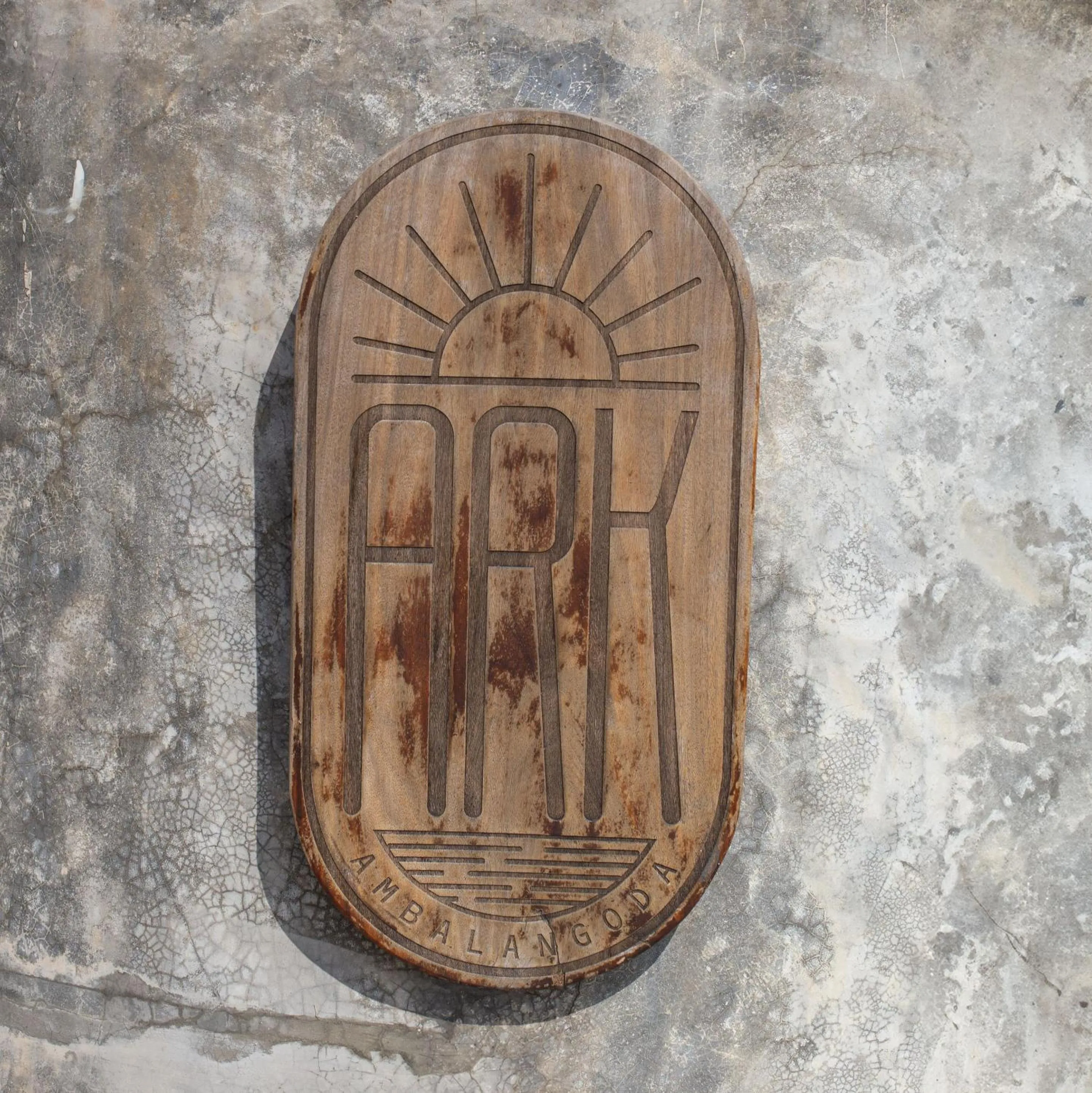 Logo/Certificate/Sign in Shangrela Beach Resort by ARK