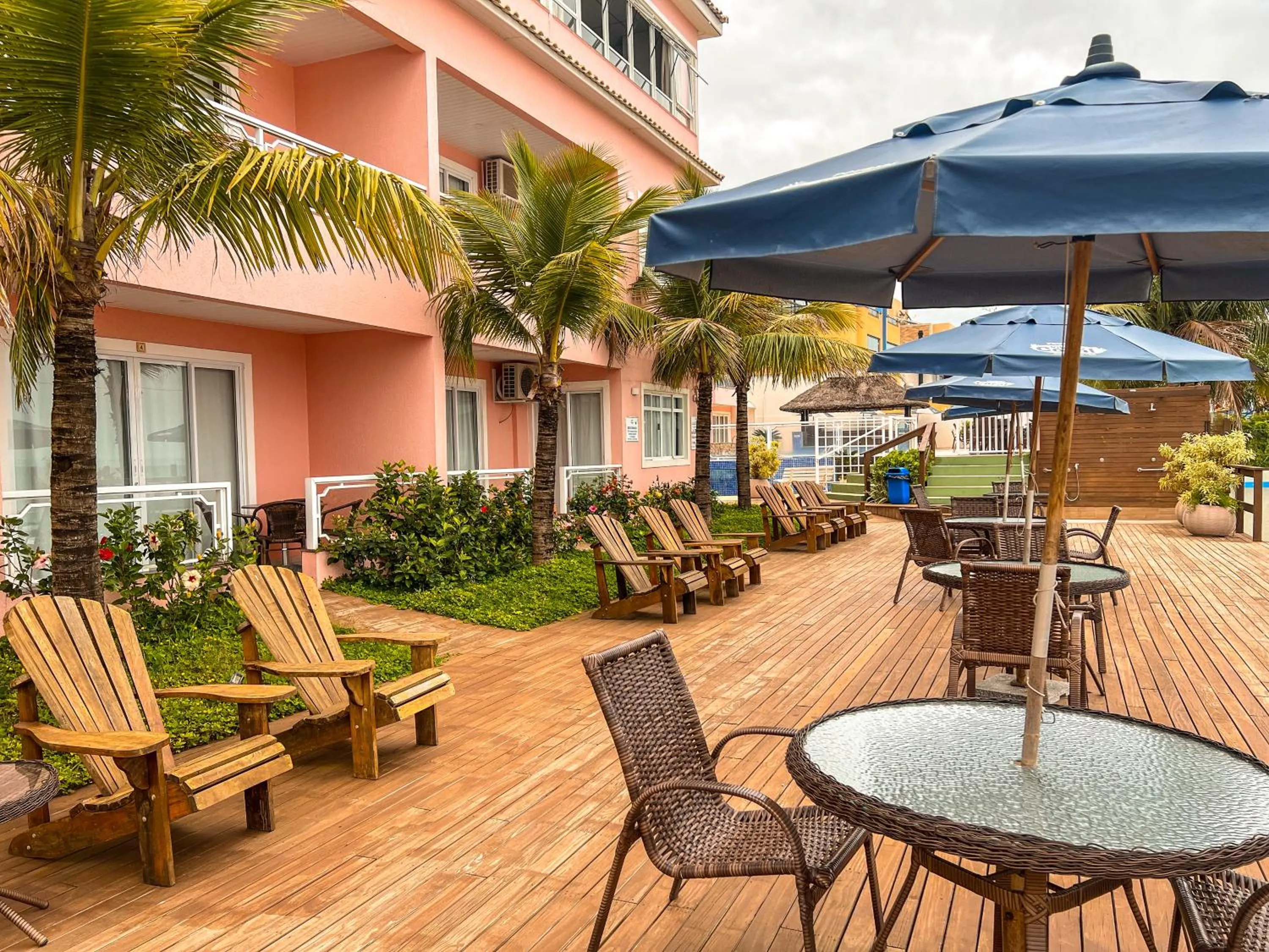 Patio in Pousada Vila do Coral