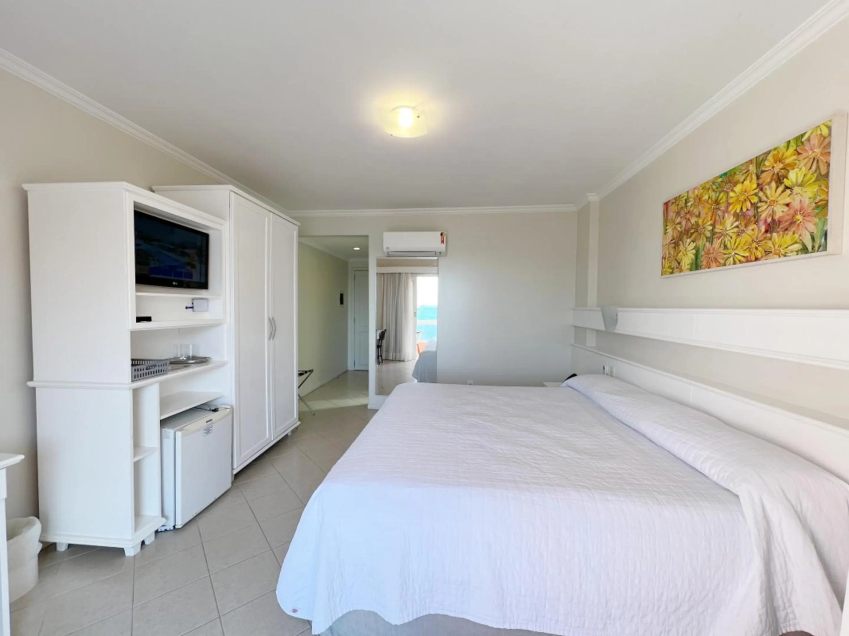 Bed in Pousada Vila do Coral