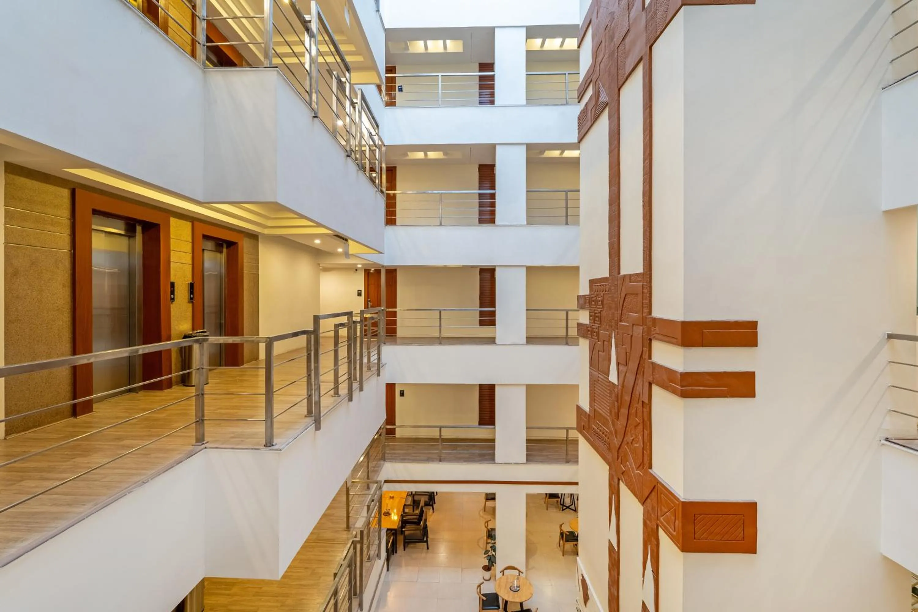 Floor plan in Monday Hotels Hitec City