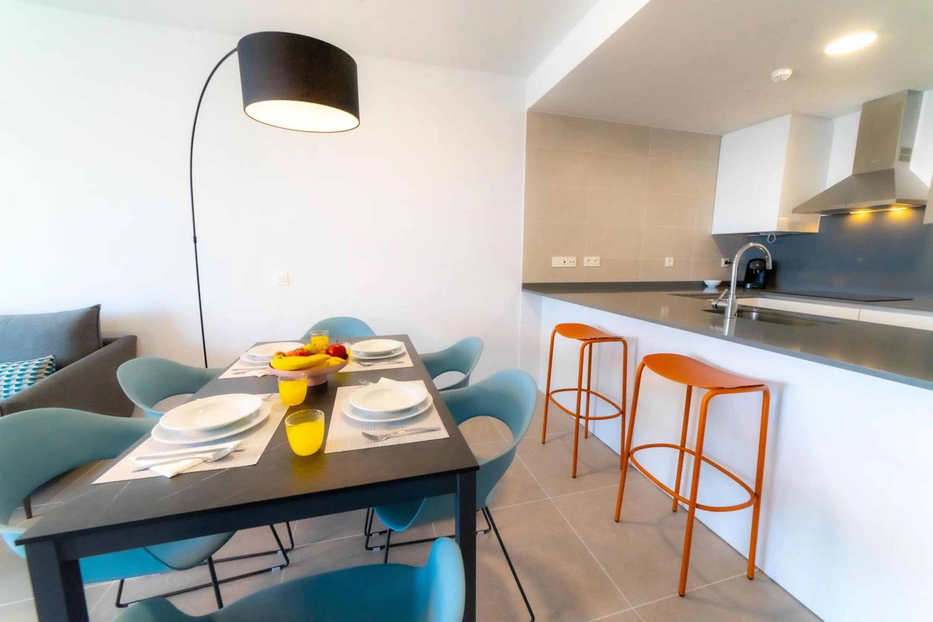 Kitchen or kitchenette in Aqua Apartments Bellamar, Marbella