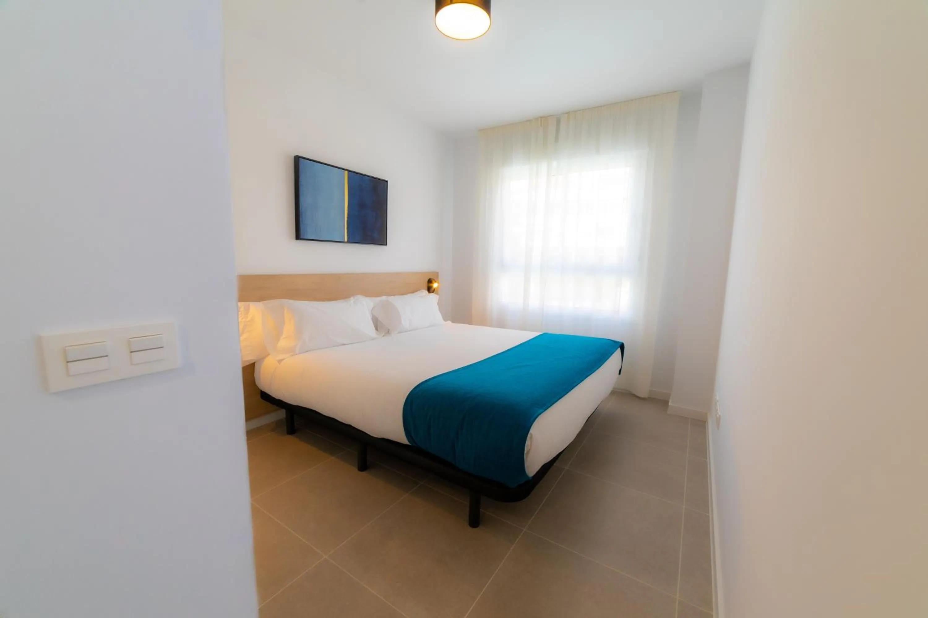 Bed in Aqua Apartments Bellamar, Marbella