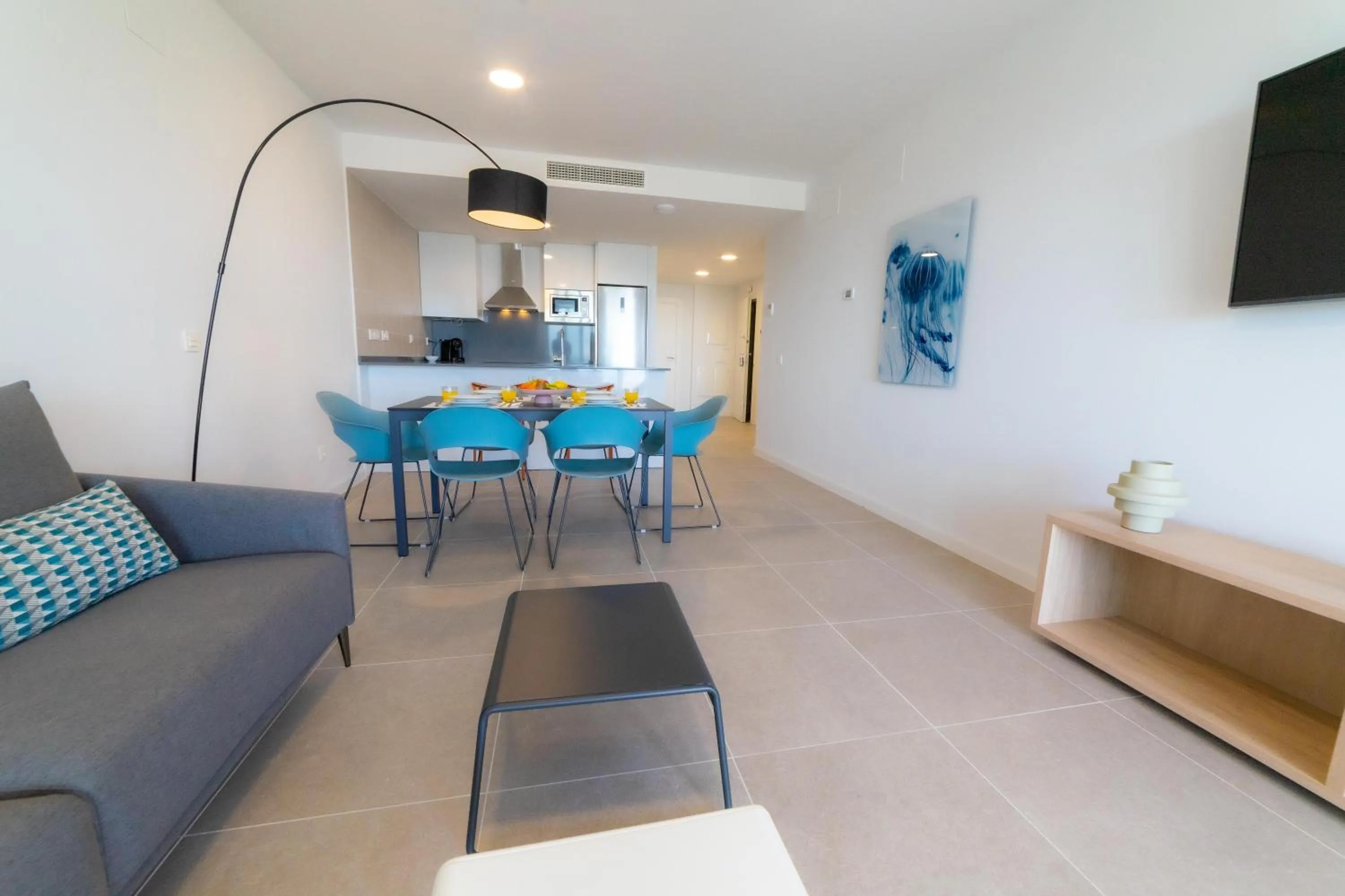 Lounge or bar in Aqua Apartments Bellamar, Marbella