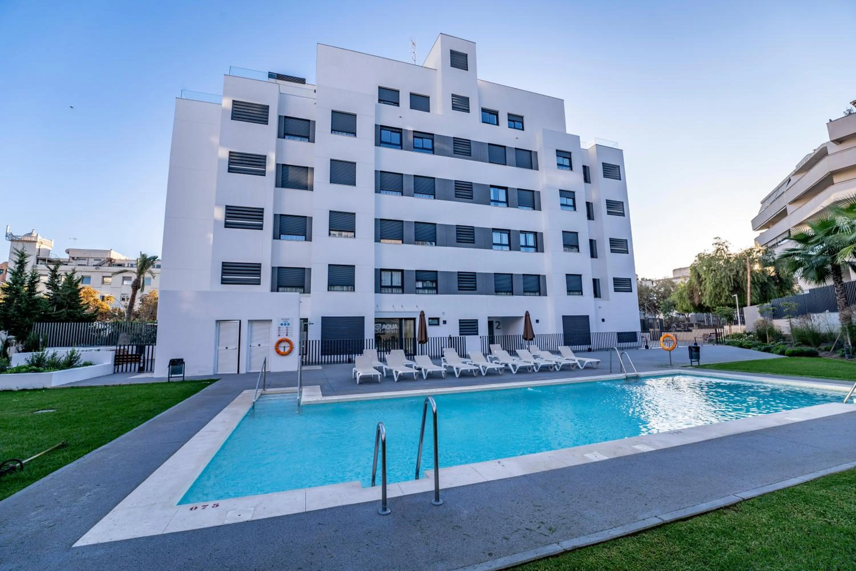 Property building in Aqua Apartments Bellamar, Marbella