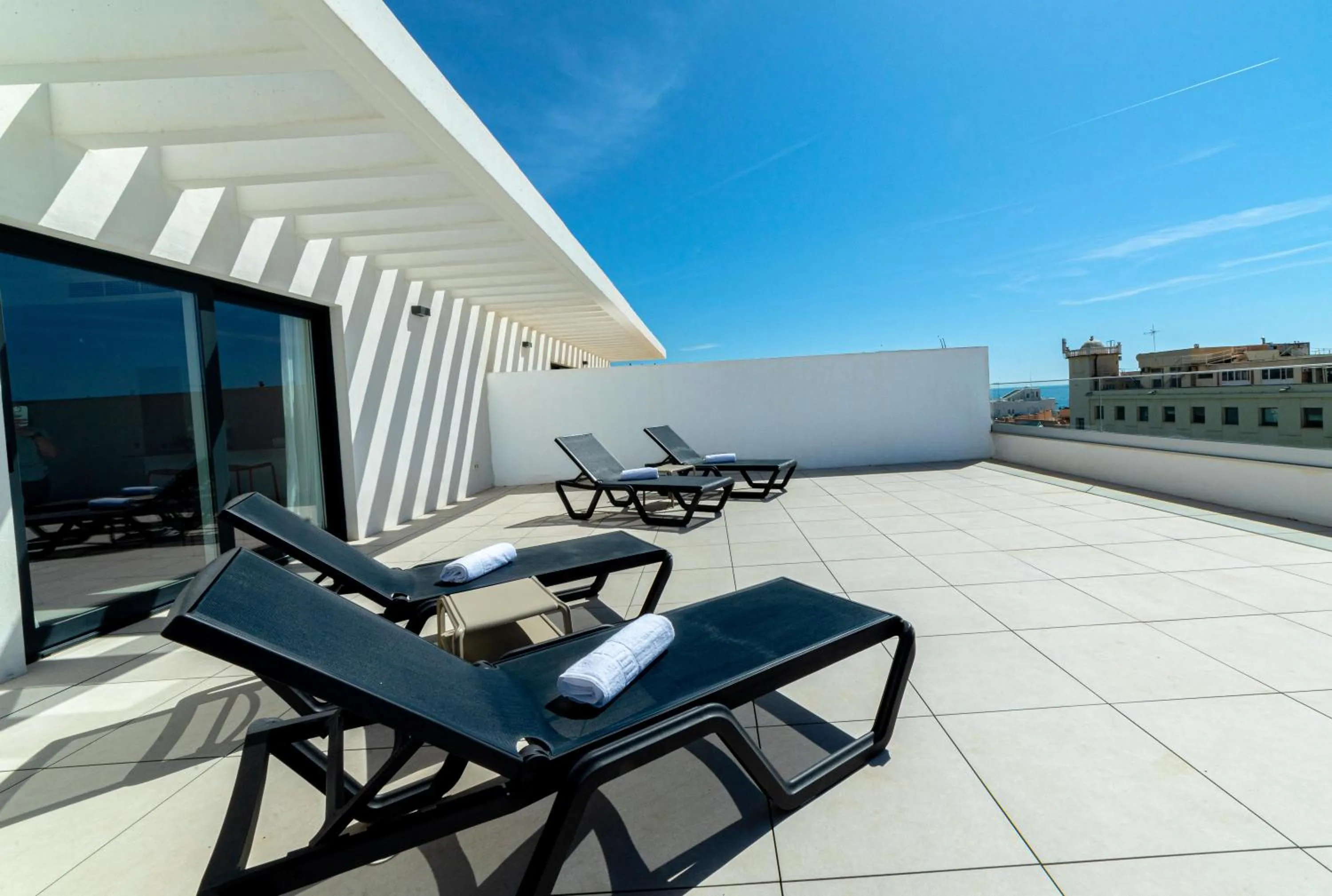 Balcony/Terrace in Aqua Apartments Bellamar, Marbella