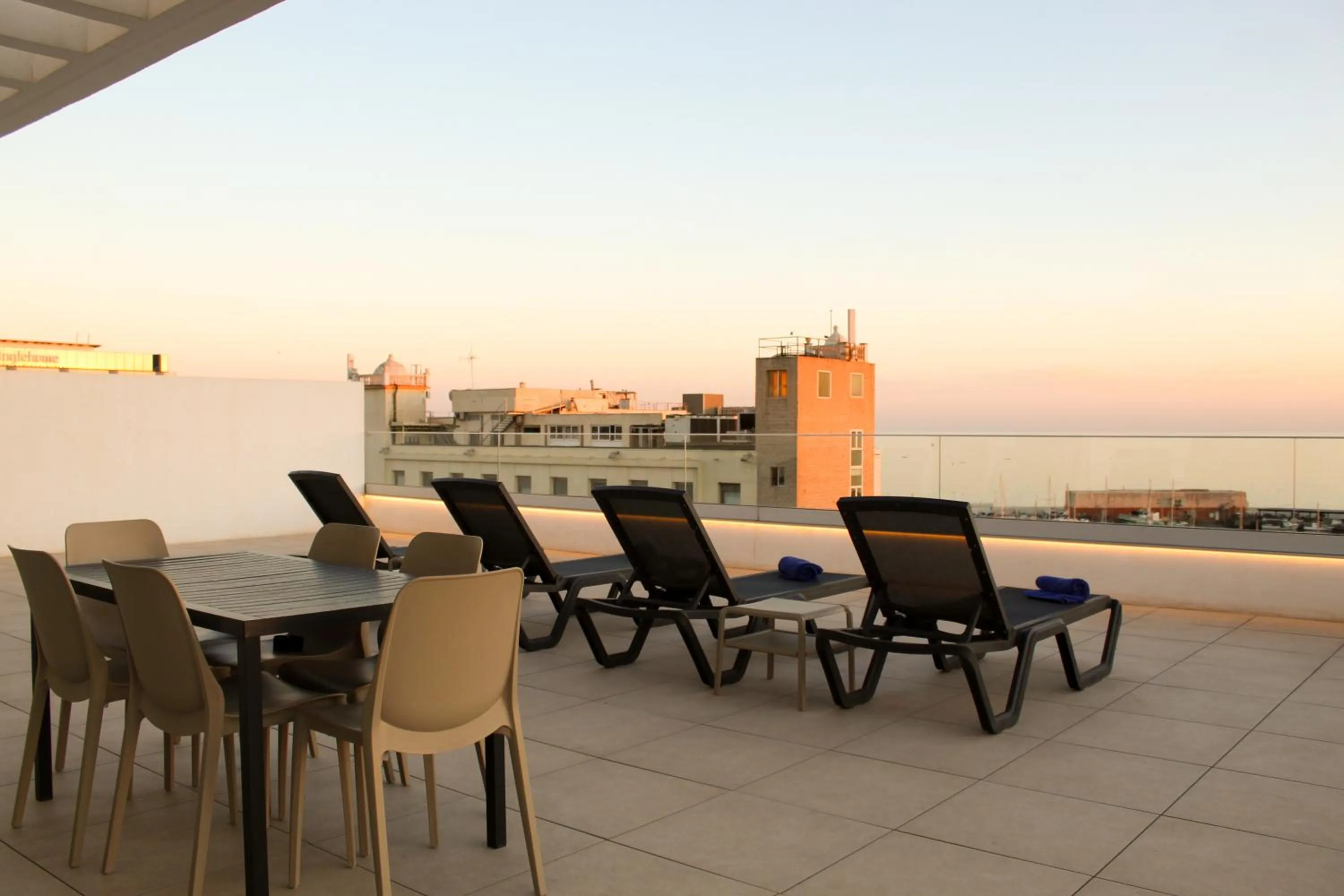 Patio in Aqua Apartments Bellamar, Marbella