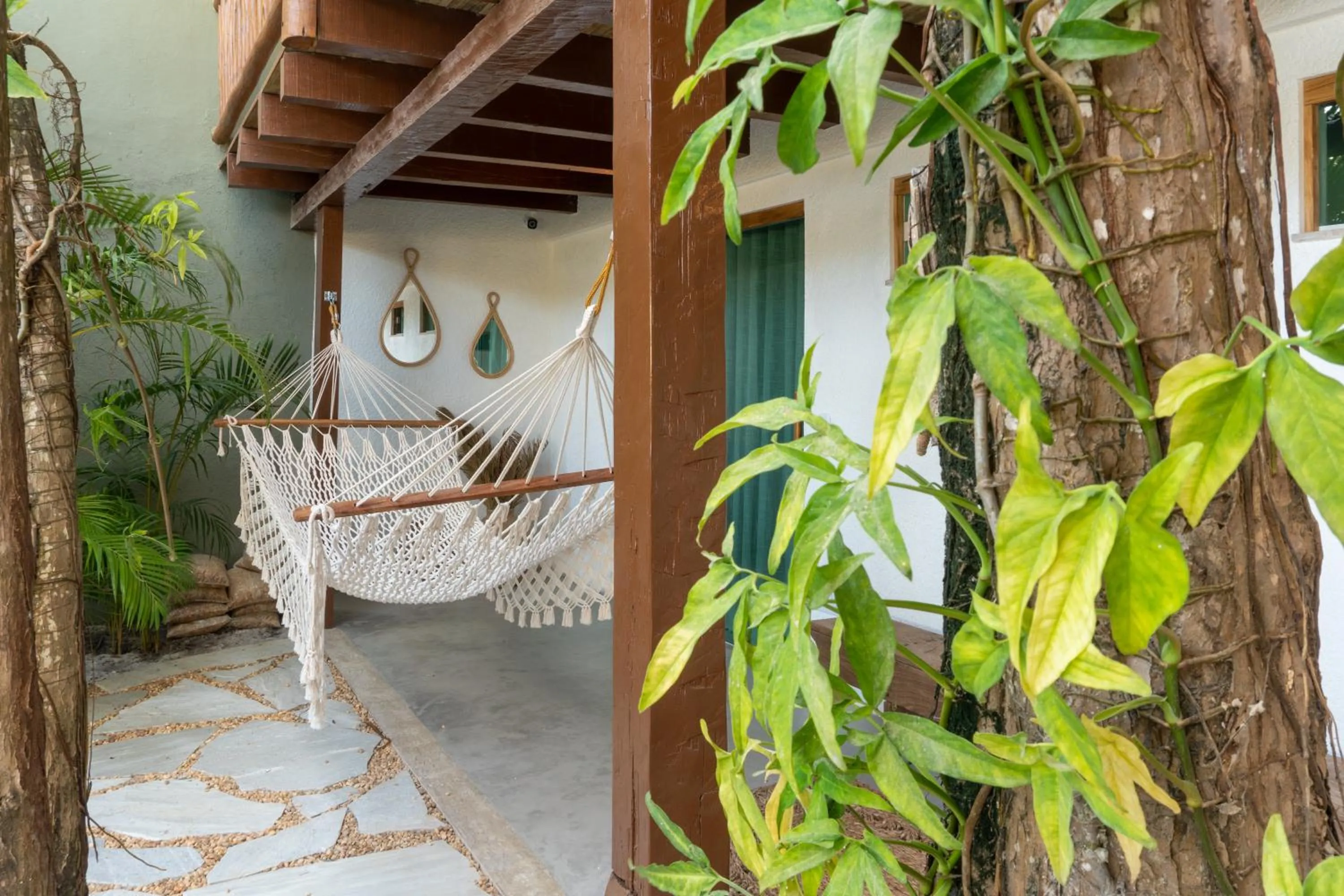 Patio in Tropical Beach