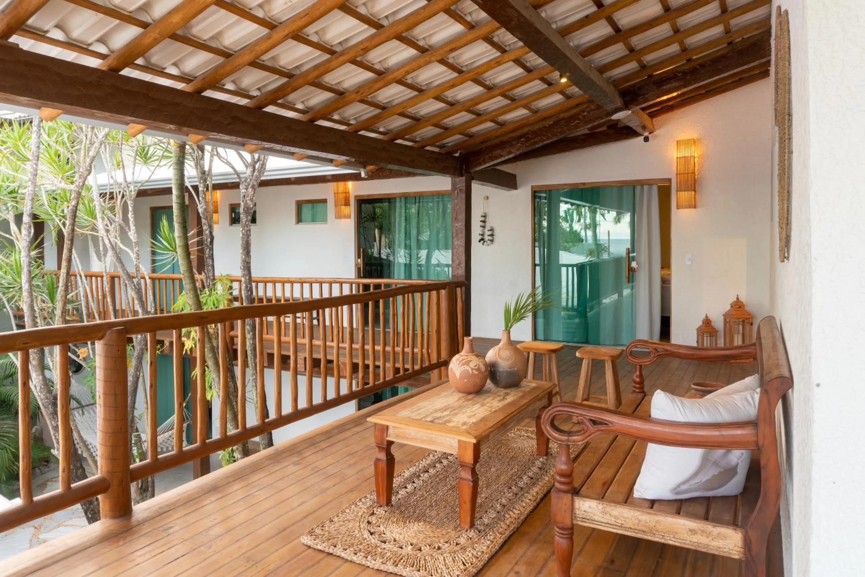 Balcony/Terrace in Tropical Beach