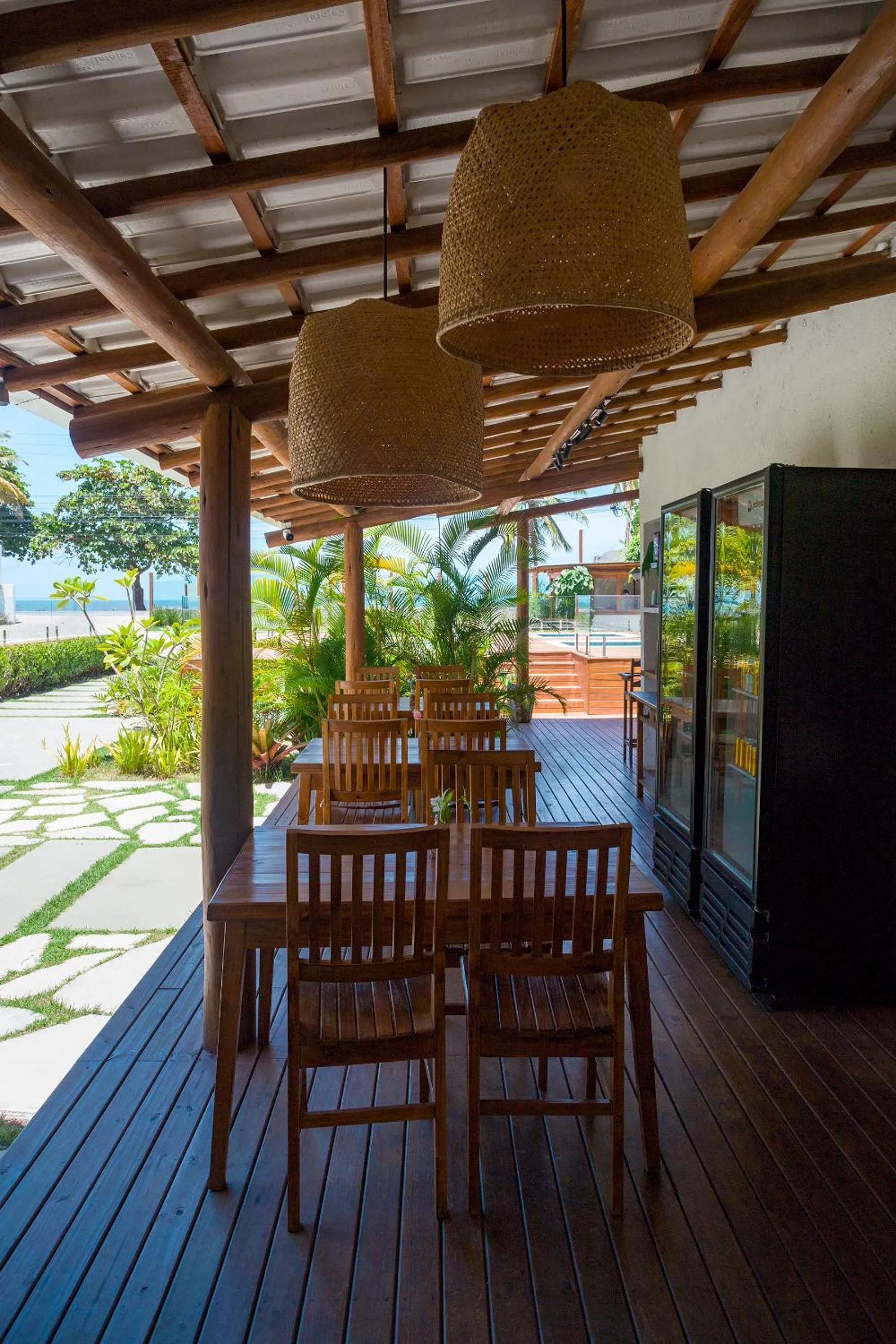 Dining area in Tropical Beach