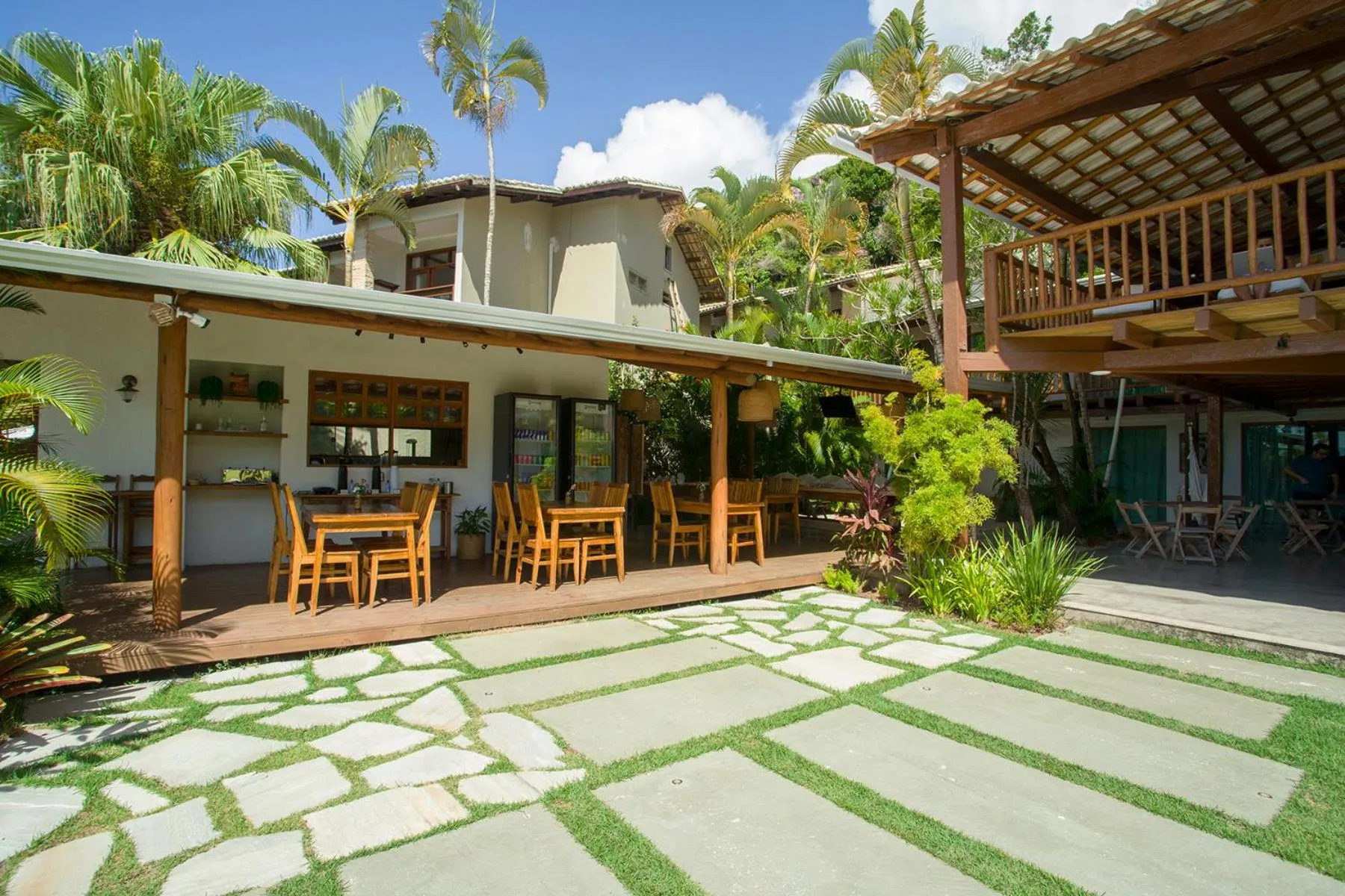 Dining area in Tropical Beach