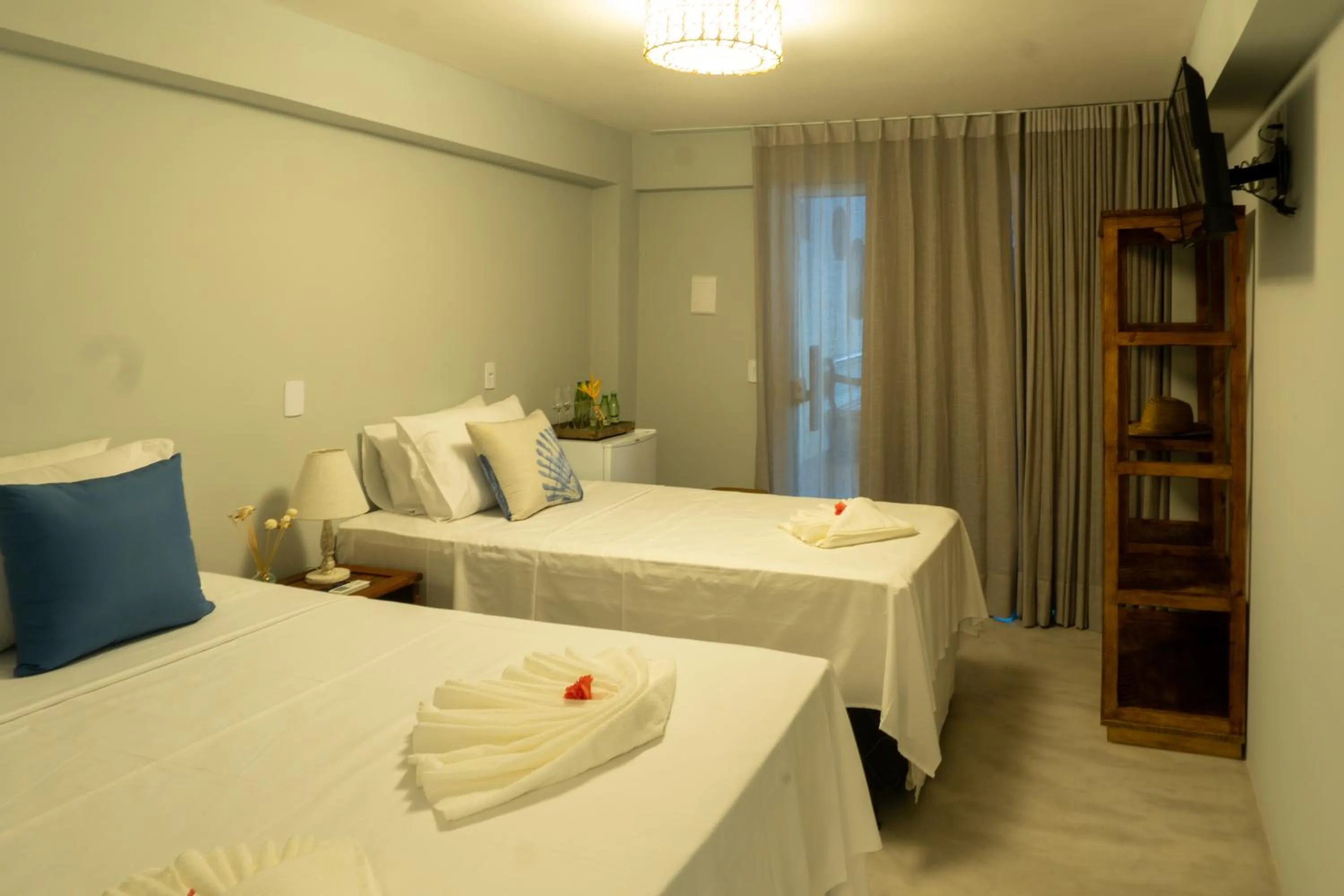 Bedroom, Bed in Tropical Beach