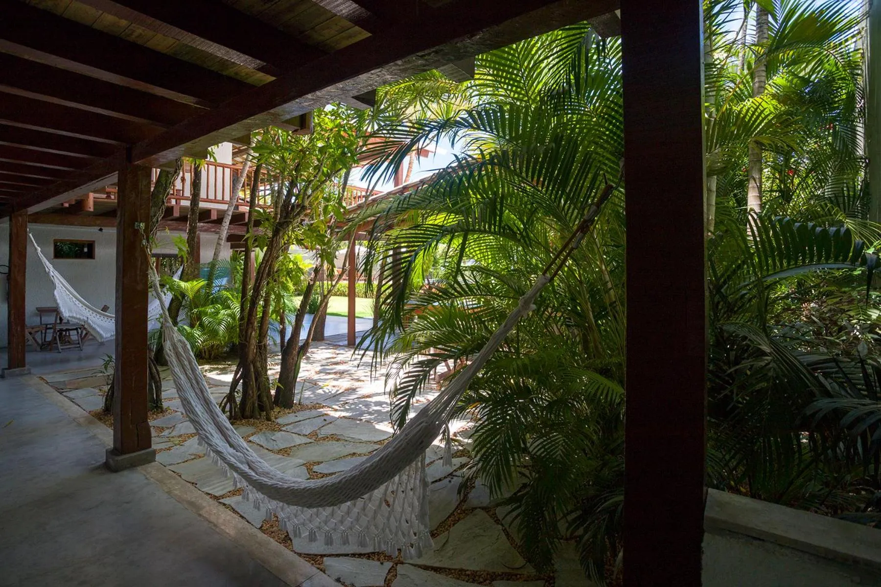 Patio in Tropical Beach