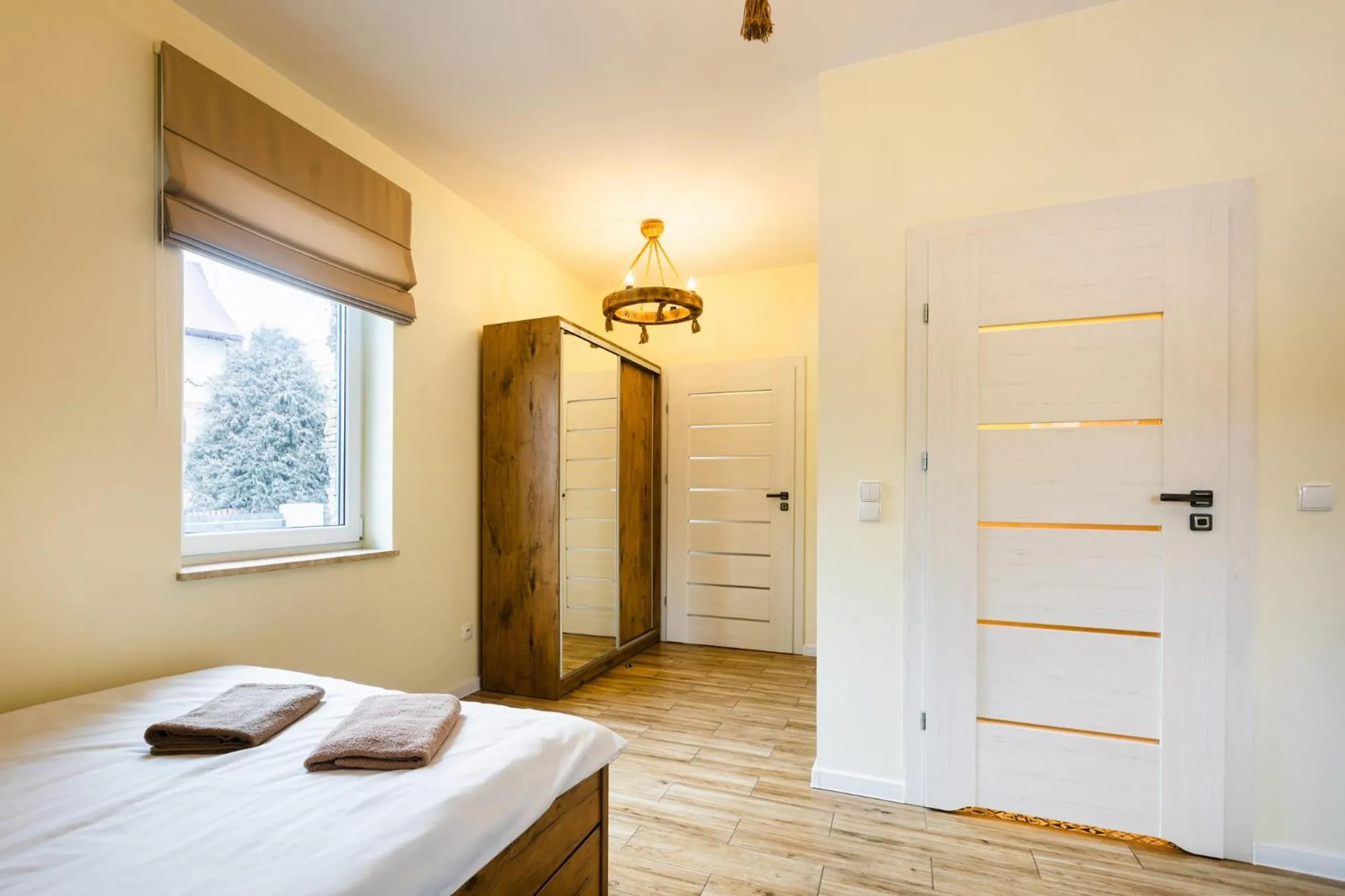 Bed in Apartamenty,pokoje Paholski
