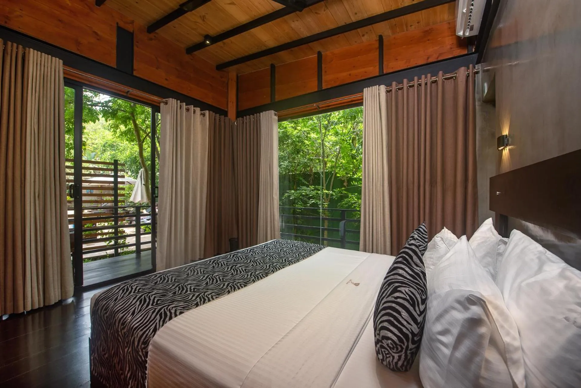 Pool view, Bed in Atha Resort