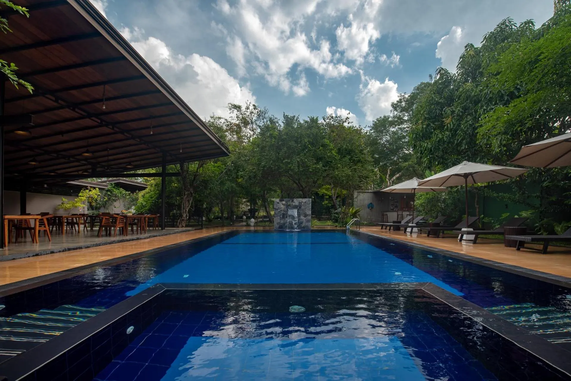 Pool view in Atha Resort