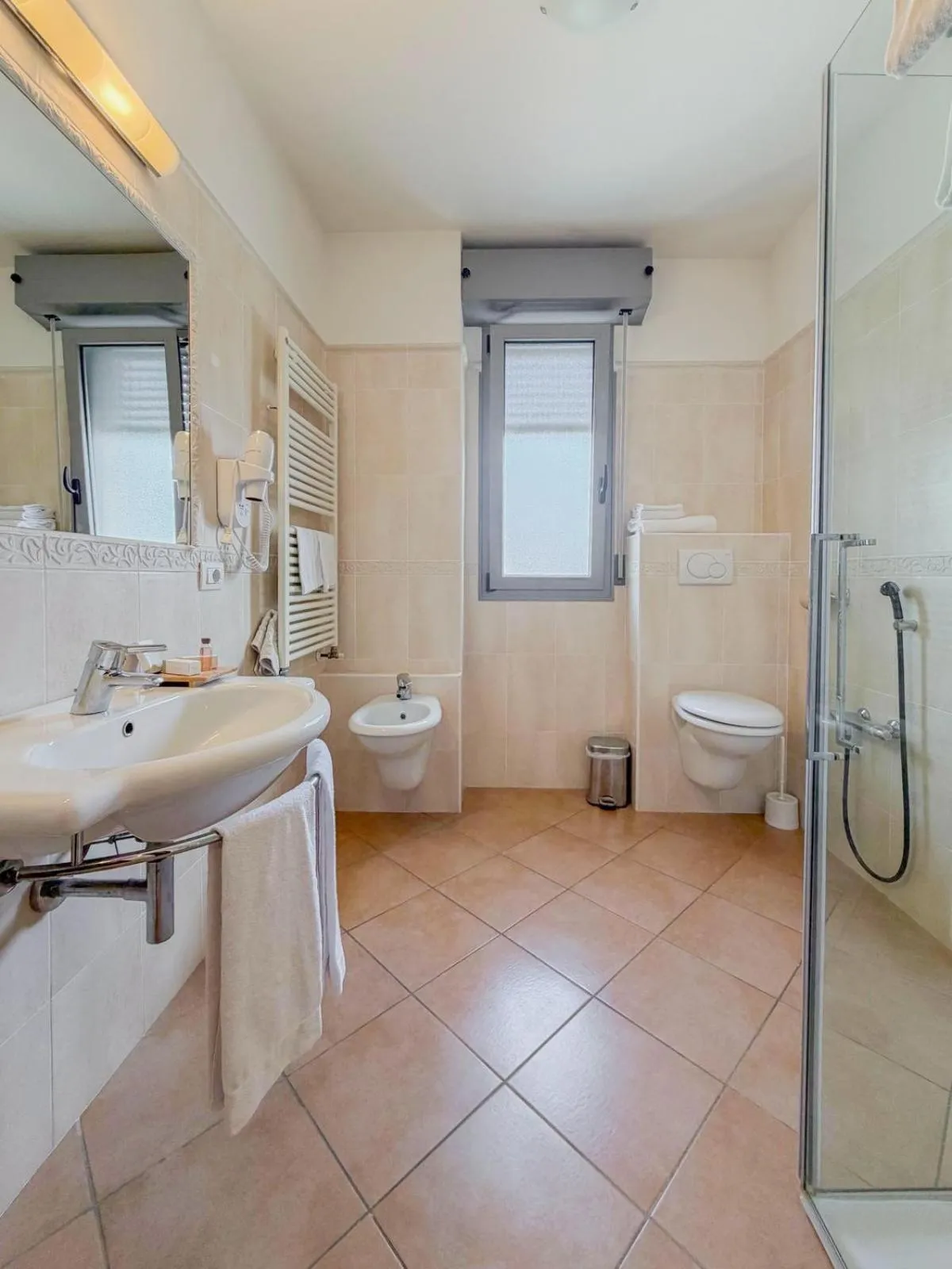 Bathroom in Sovrana Hotel & SPA