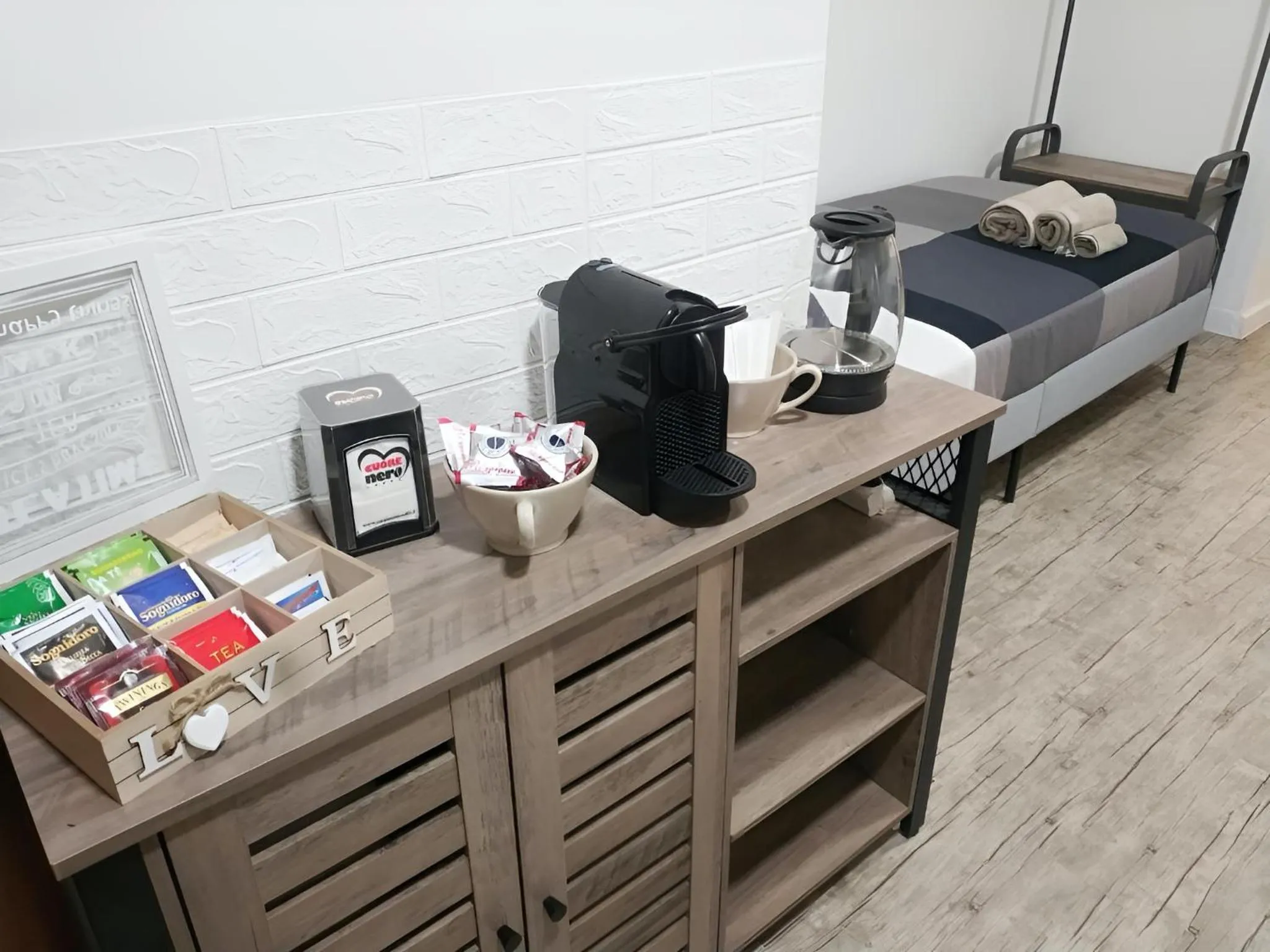 Coffee/tea facilities, Bed in Bed Napoli