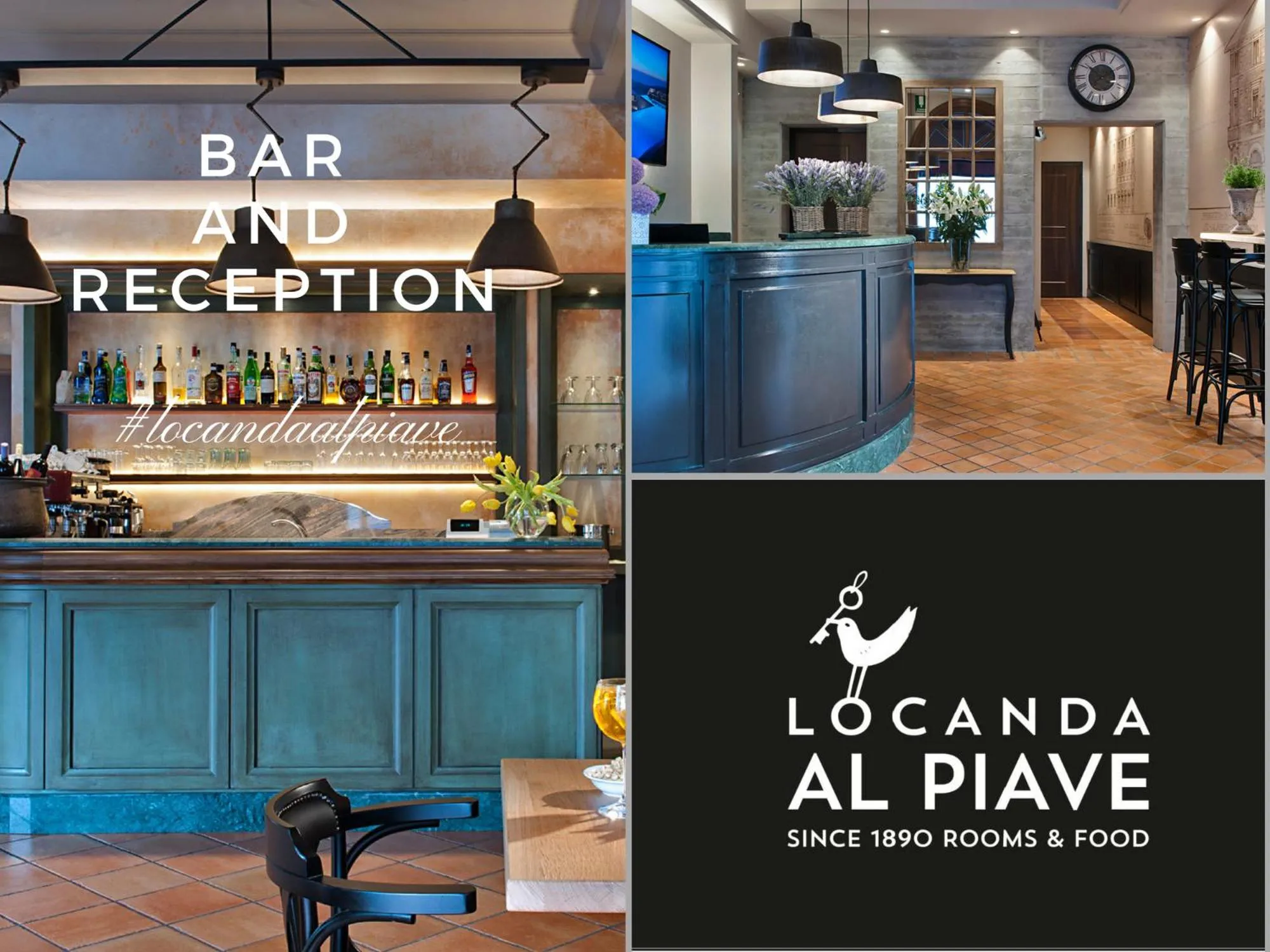 Lounge or bar in Hotel Locanda Al Piave ***S