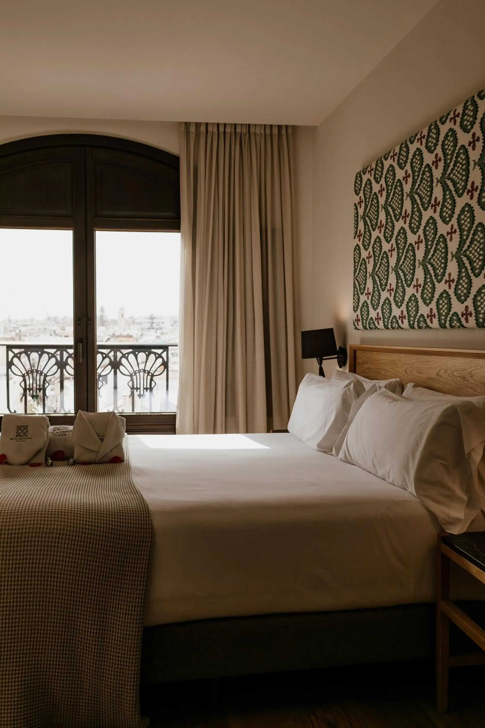 Bed in Hotel Estepona Plaza