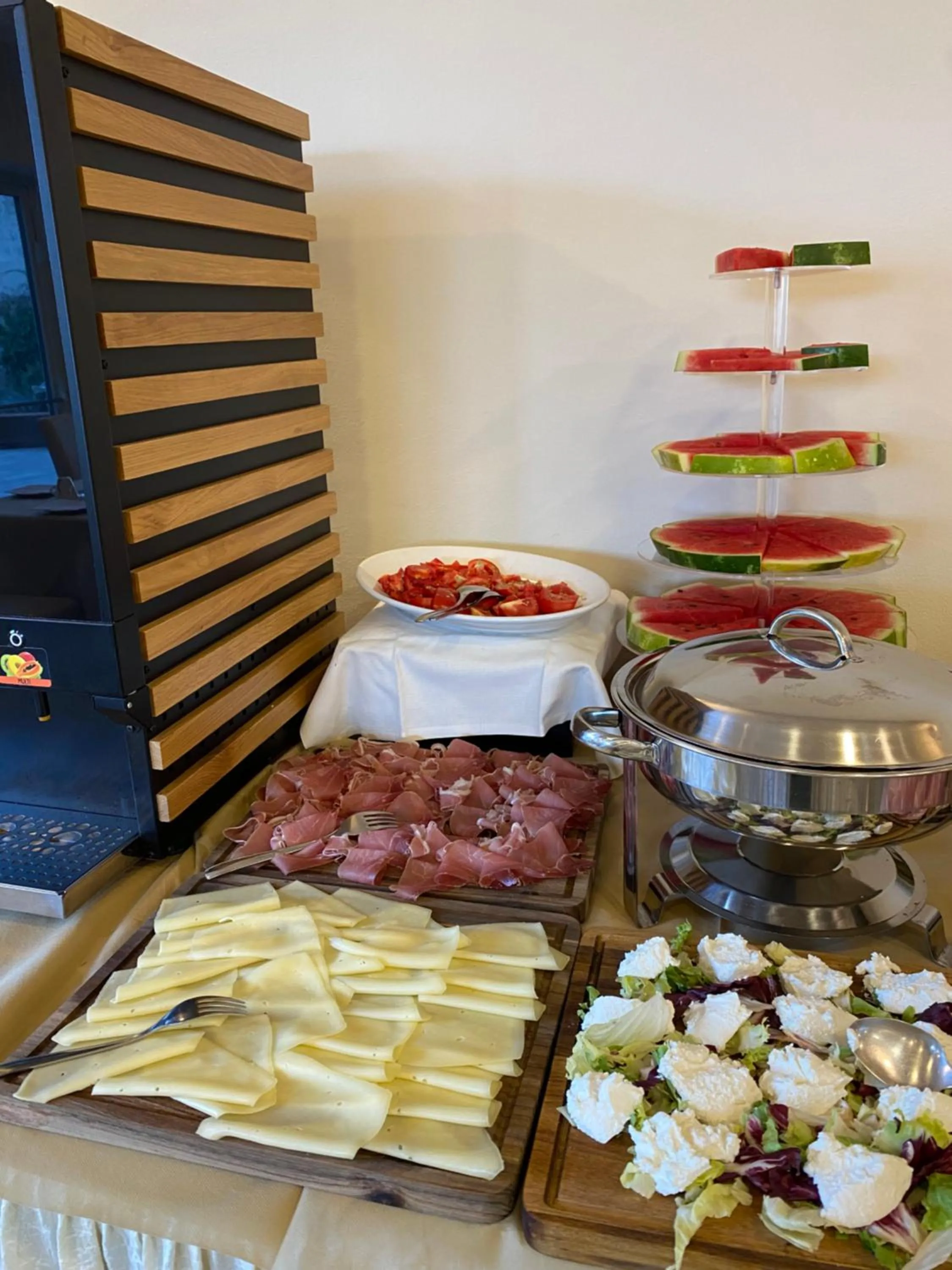 Buffet breakfast in Hotel Monti