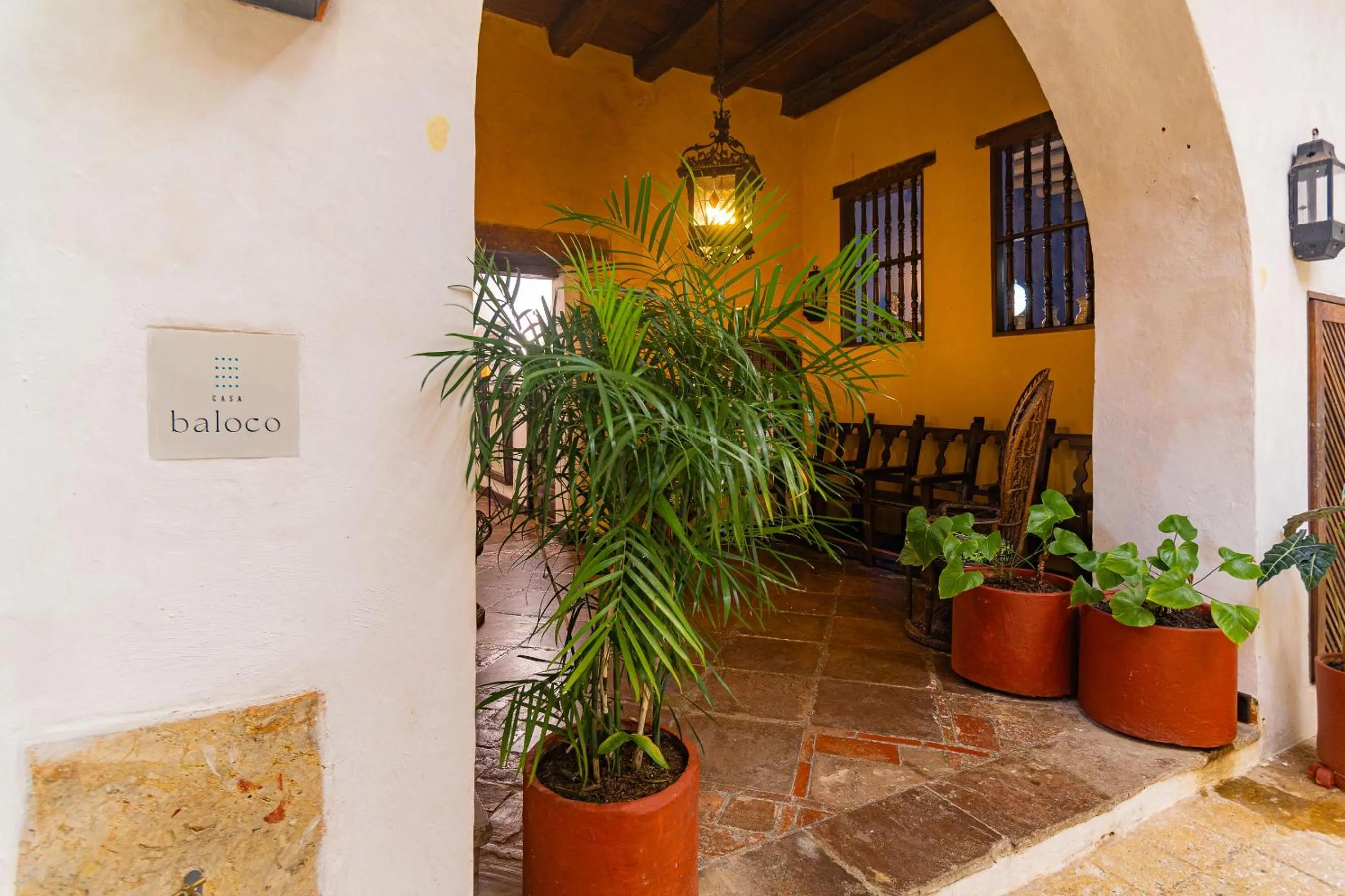 Patio in Casa Baloco