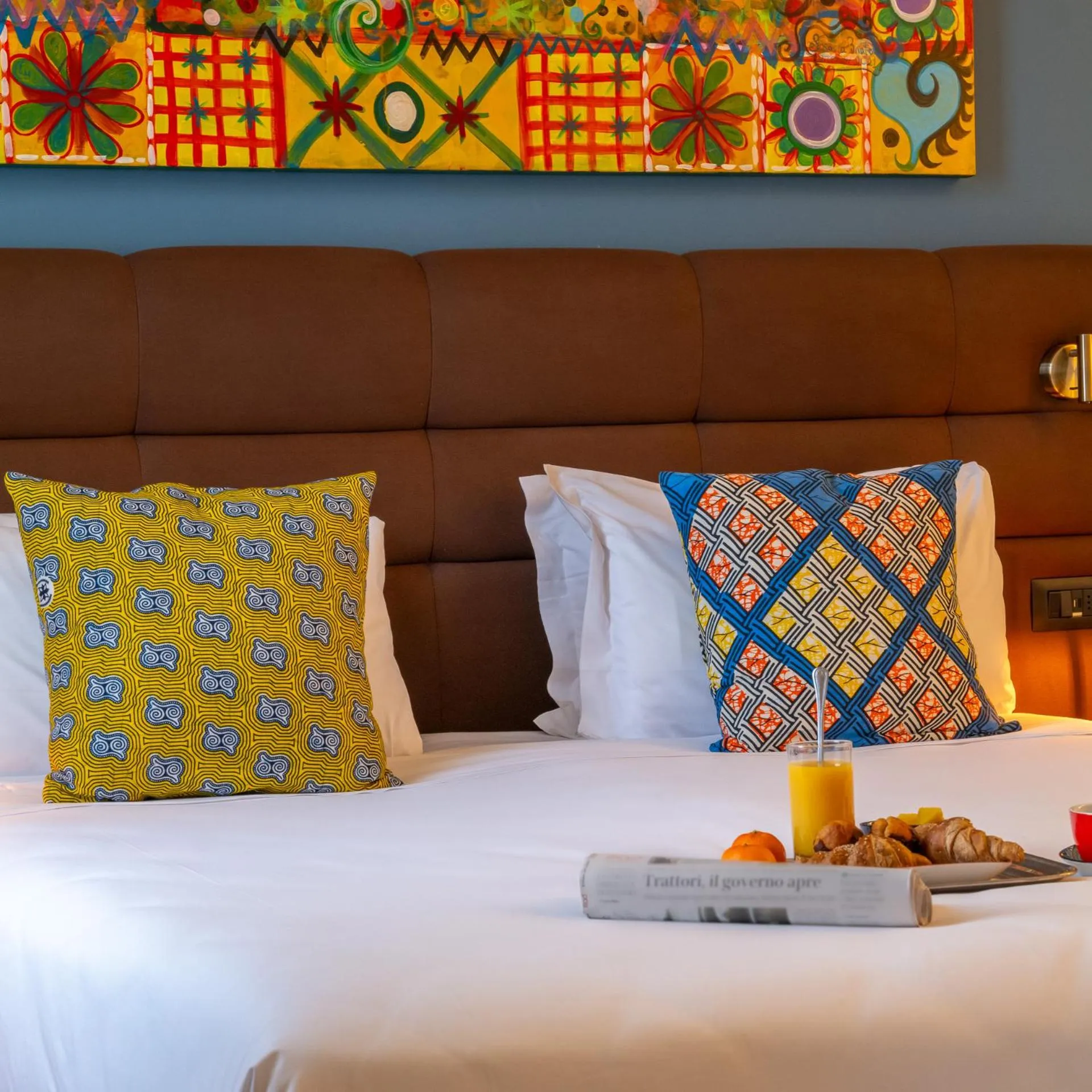 Bed in Hotel Rovereto