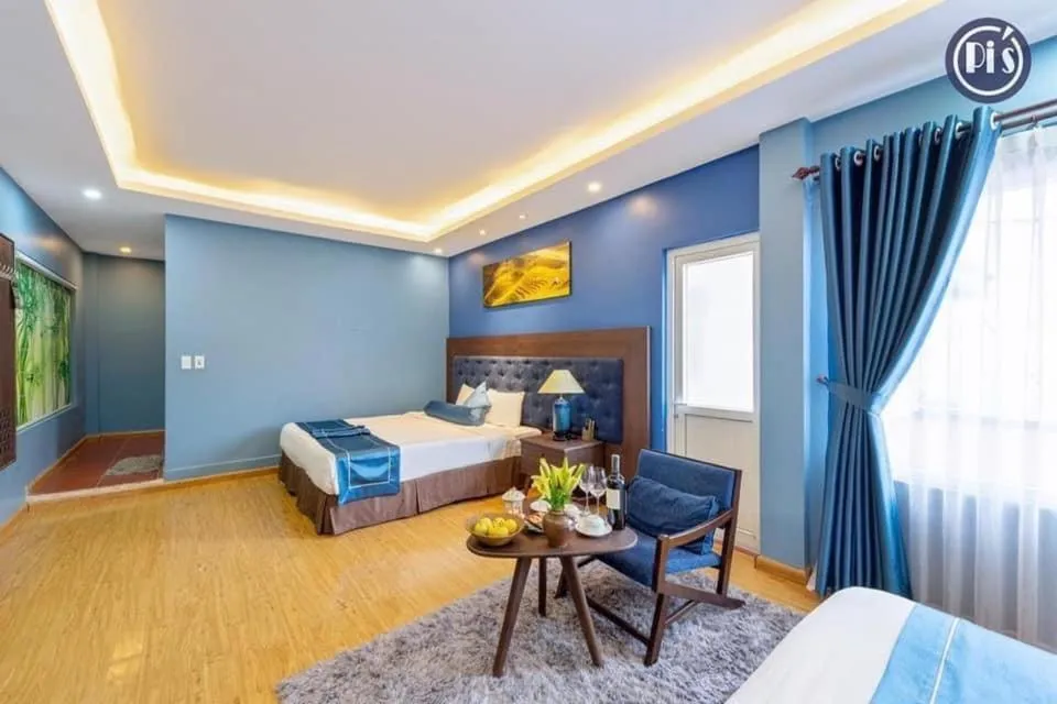 Bed in Pi’s Boutique Sapa