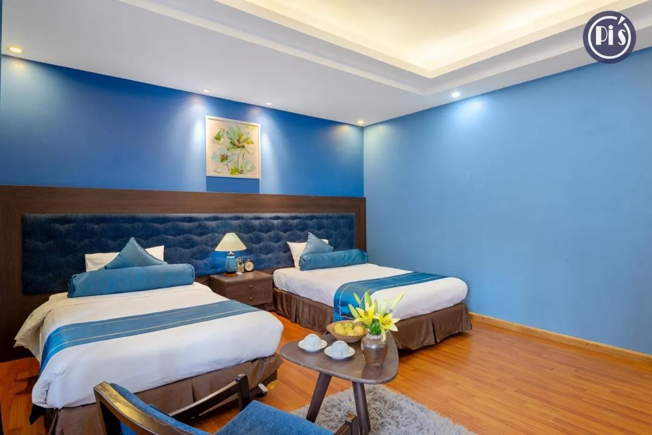 Bed in Pi’s Boutique Sapa