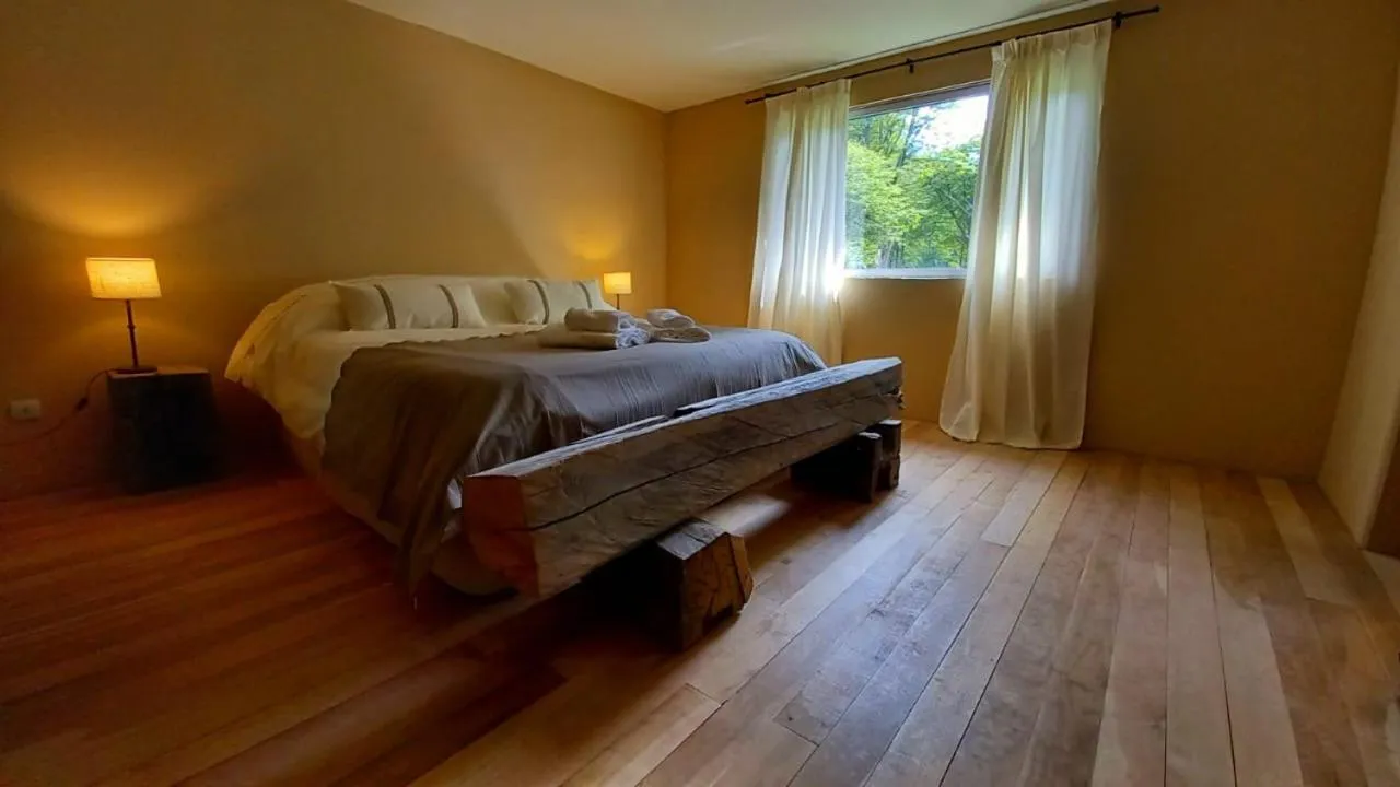 Bed in Refugio de Glaciares