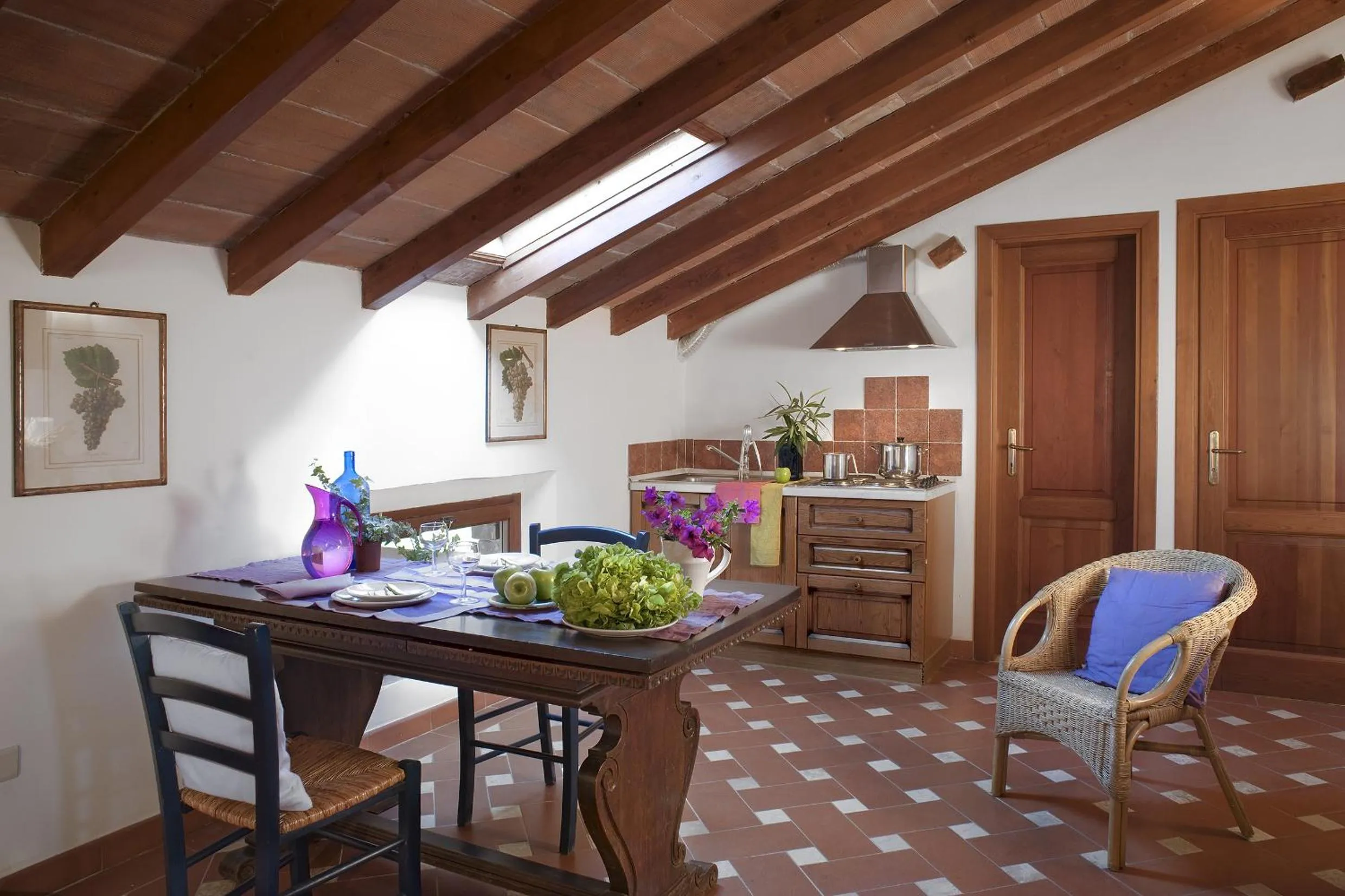 Kitchen or kitchenette in Fattoria San Lorenzo