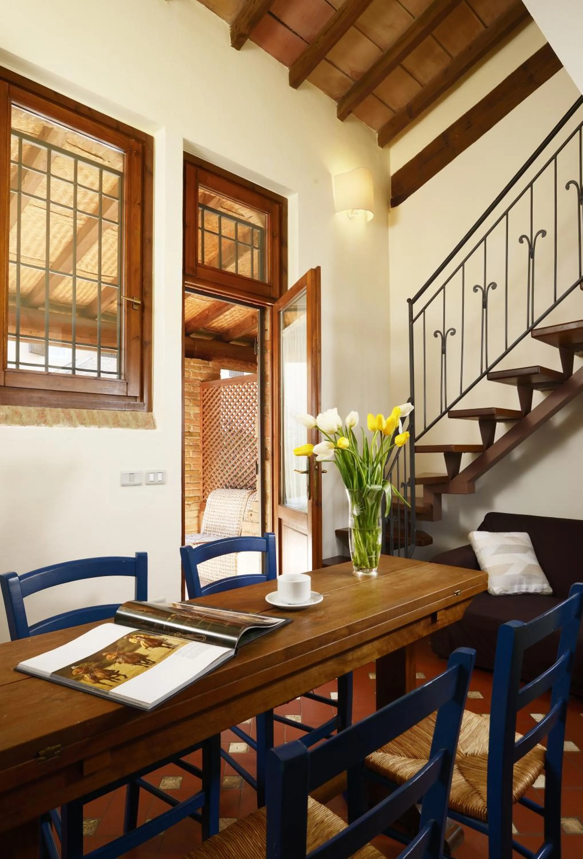 Dining area in Fattoria San Lorenzo