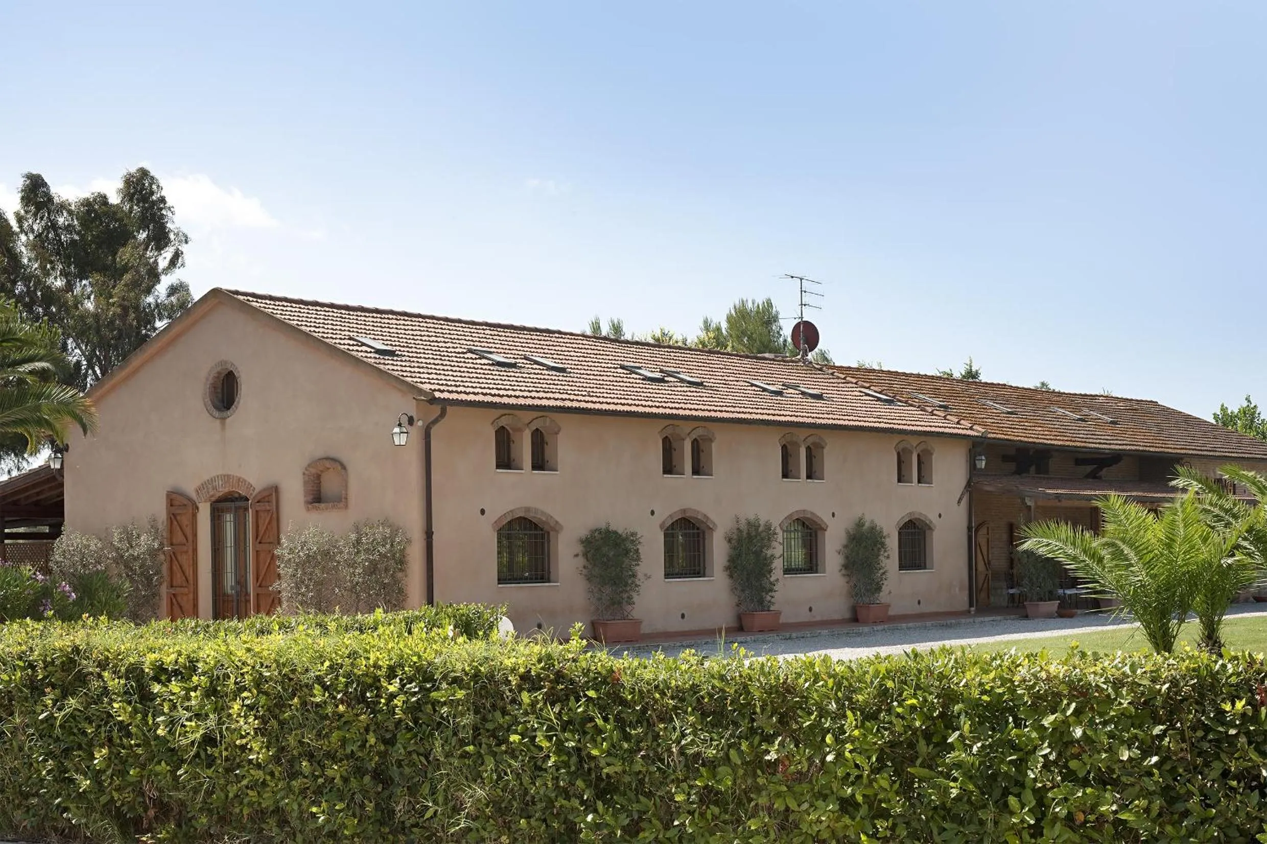Decorative detail in Fattoria San Lorenzo