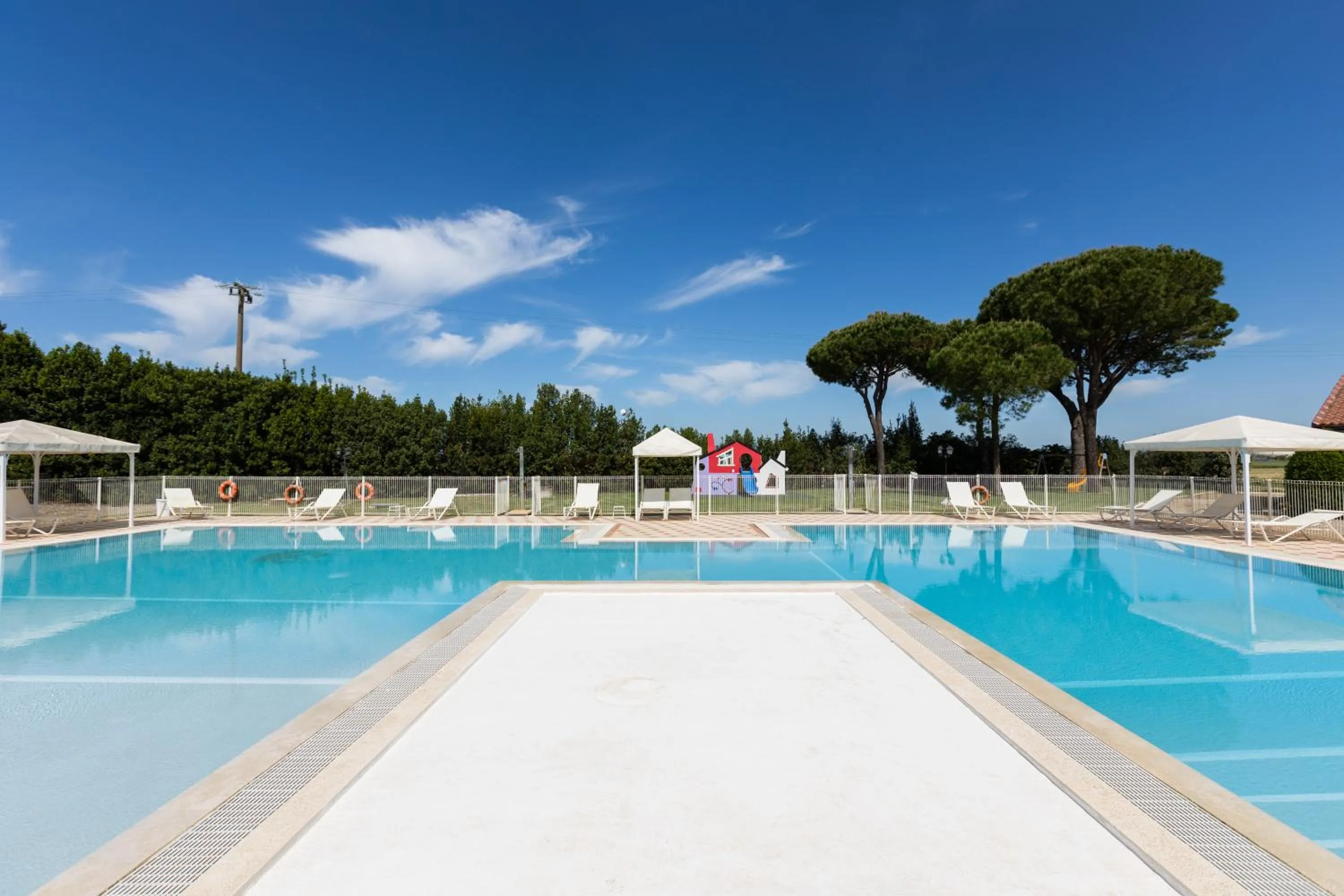 Swimming pool in Fattoria San Lorenzo