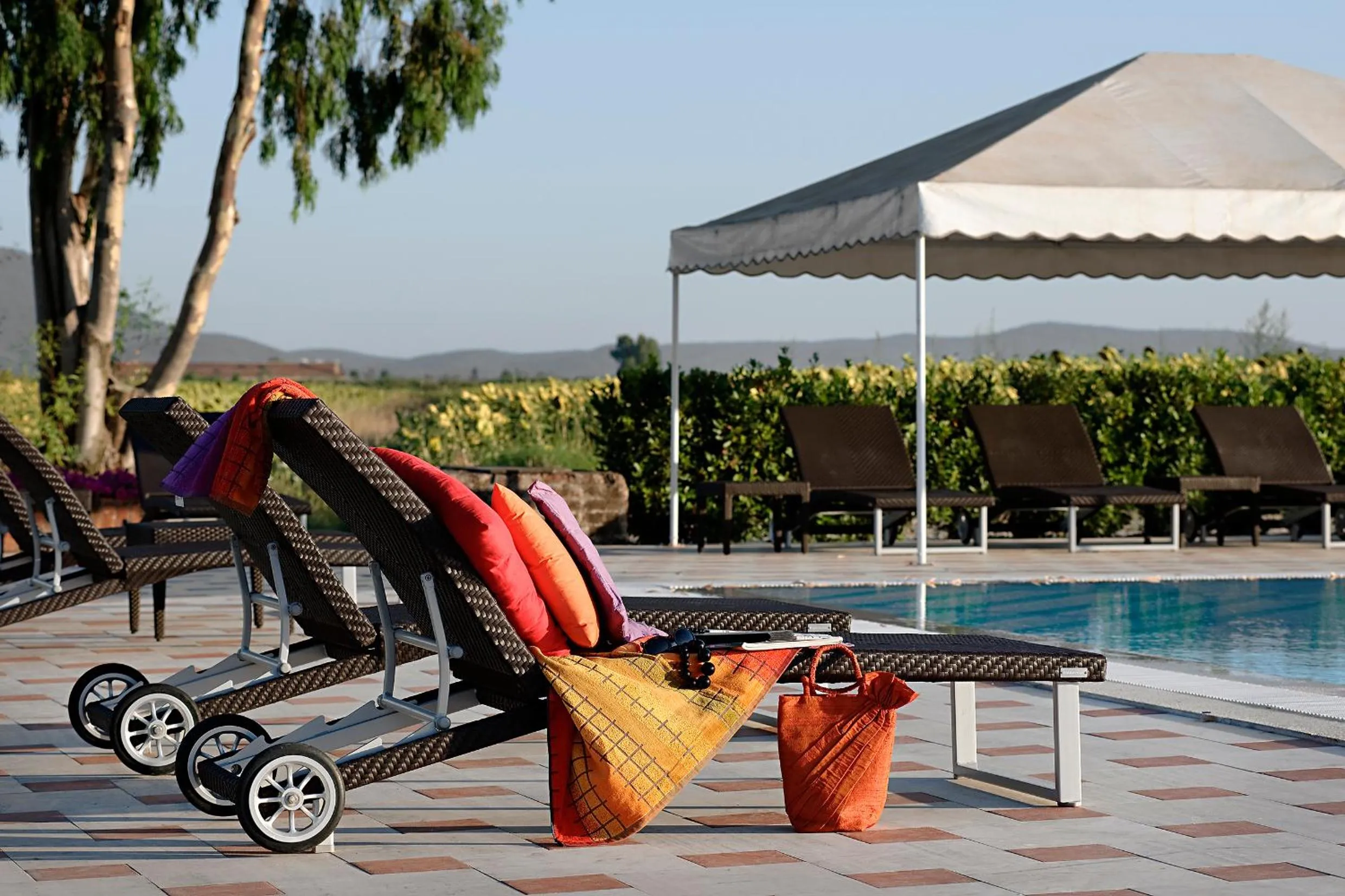 Decorative detail in Fattoria San Lorenzo